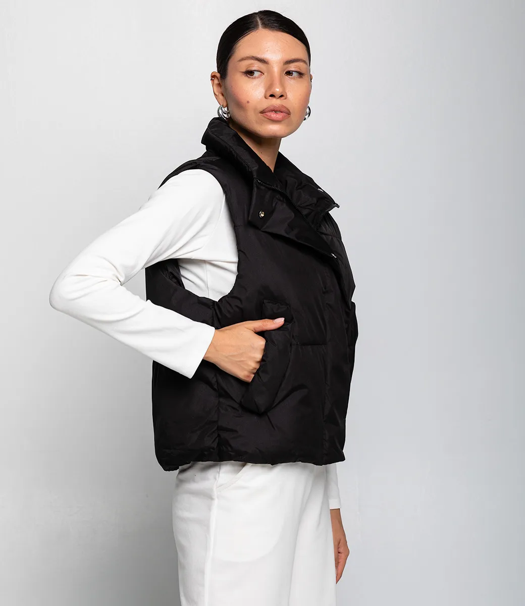 Жилет #КТ6210 (1), чёрный - фото 2