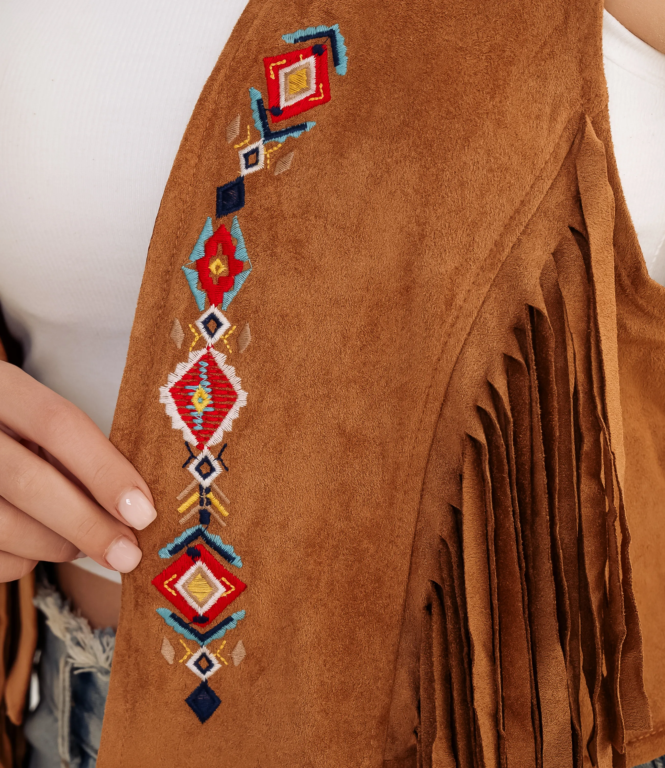 Жилет #КТ88079, коричневый - фото 5