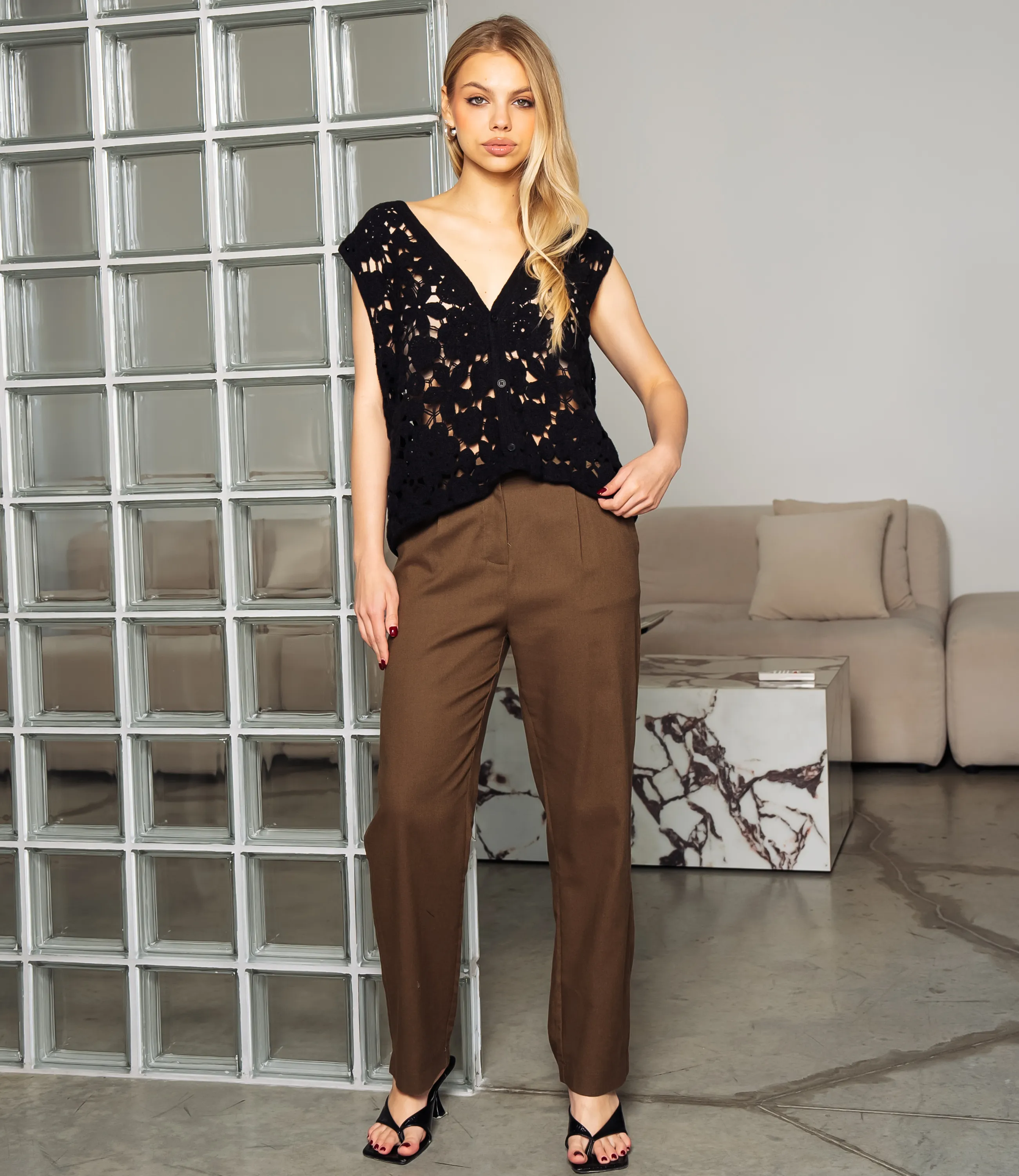 Жилет #КТ2512 (2), чёрный - фото 4