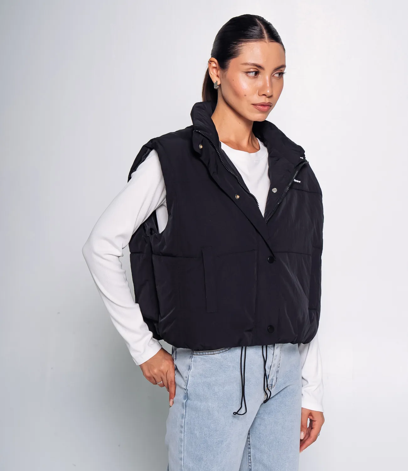 Жилет #КТ2323, чёрный - фото 2