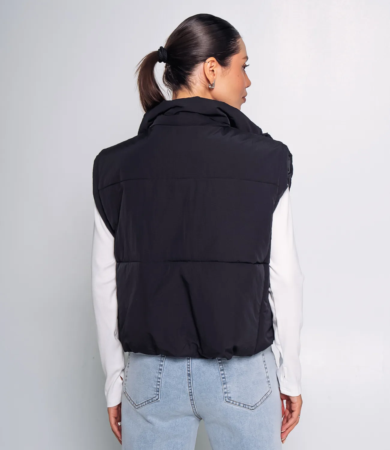 Жилет #КТ2323, чёрный - фото 3