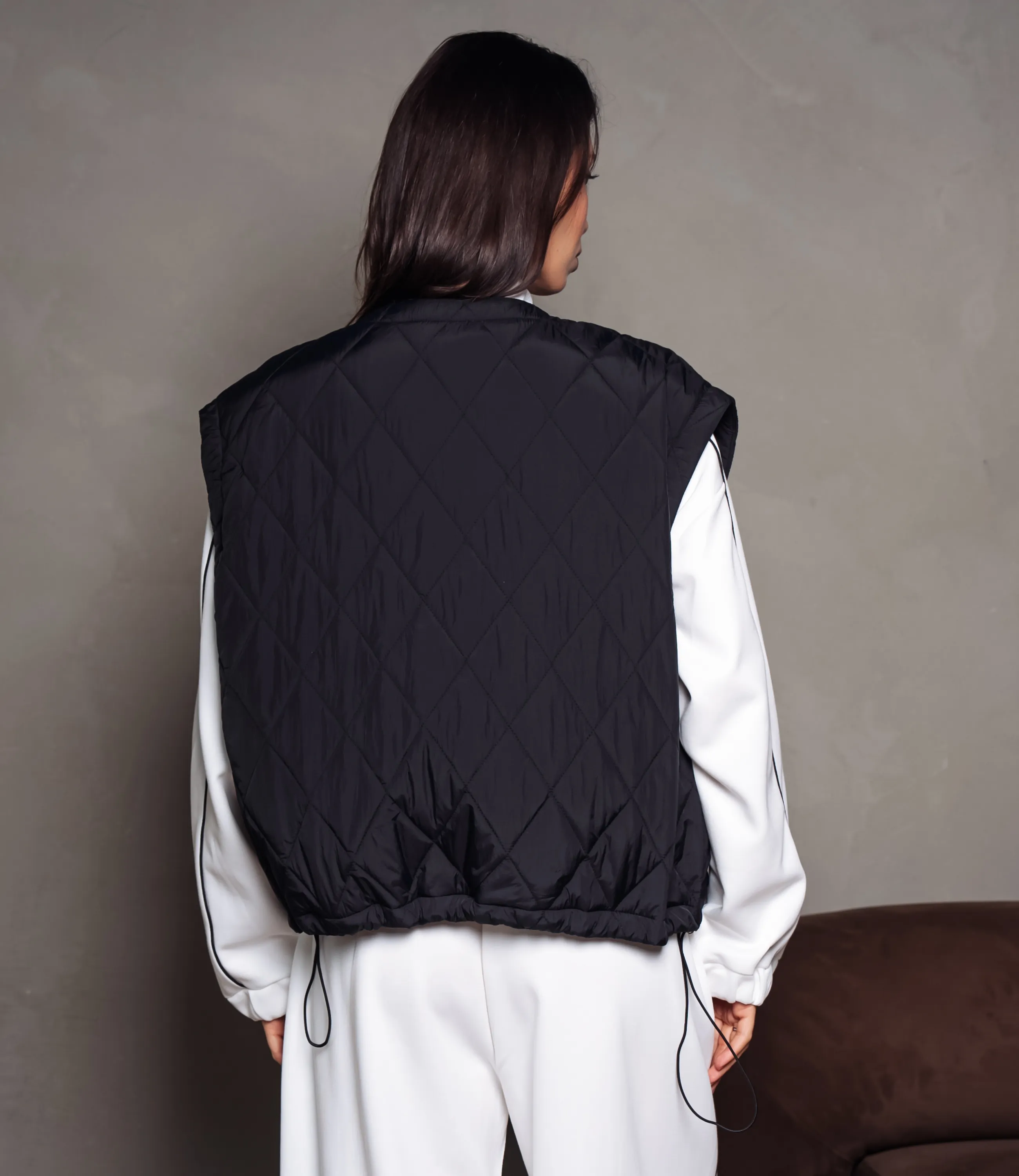 Жилет #КТ750, чёрный - фото 3