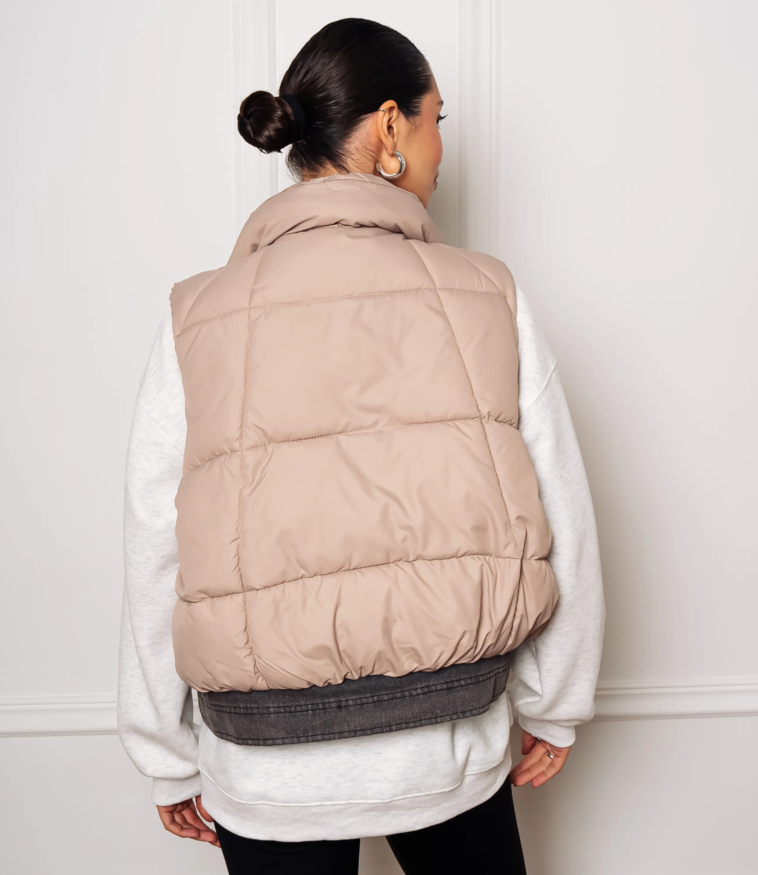 Жилет #КТ613 (2), бежевый - фото 3