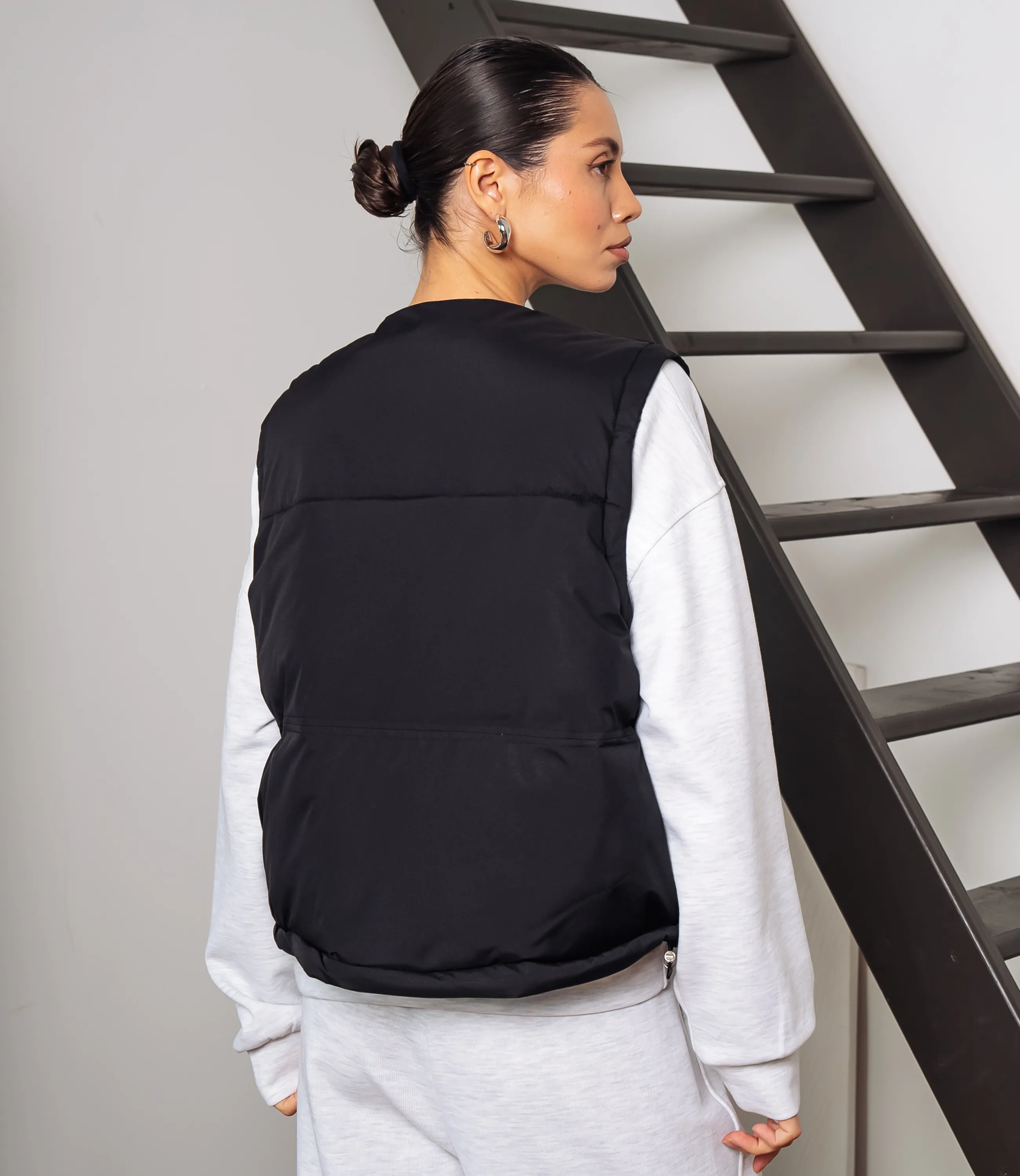 Жилет #КТ8813 (8), чёрный - фото 3