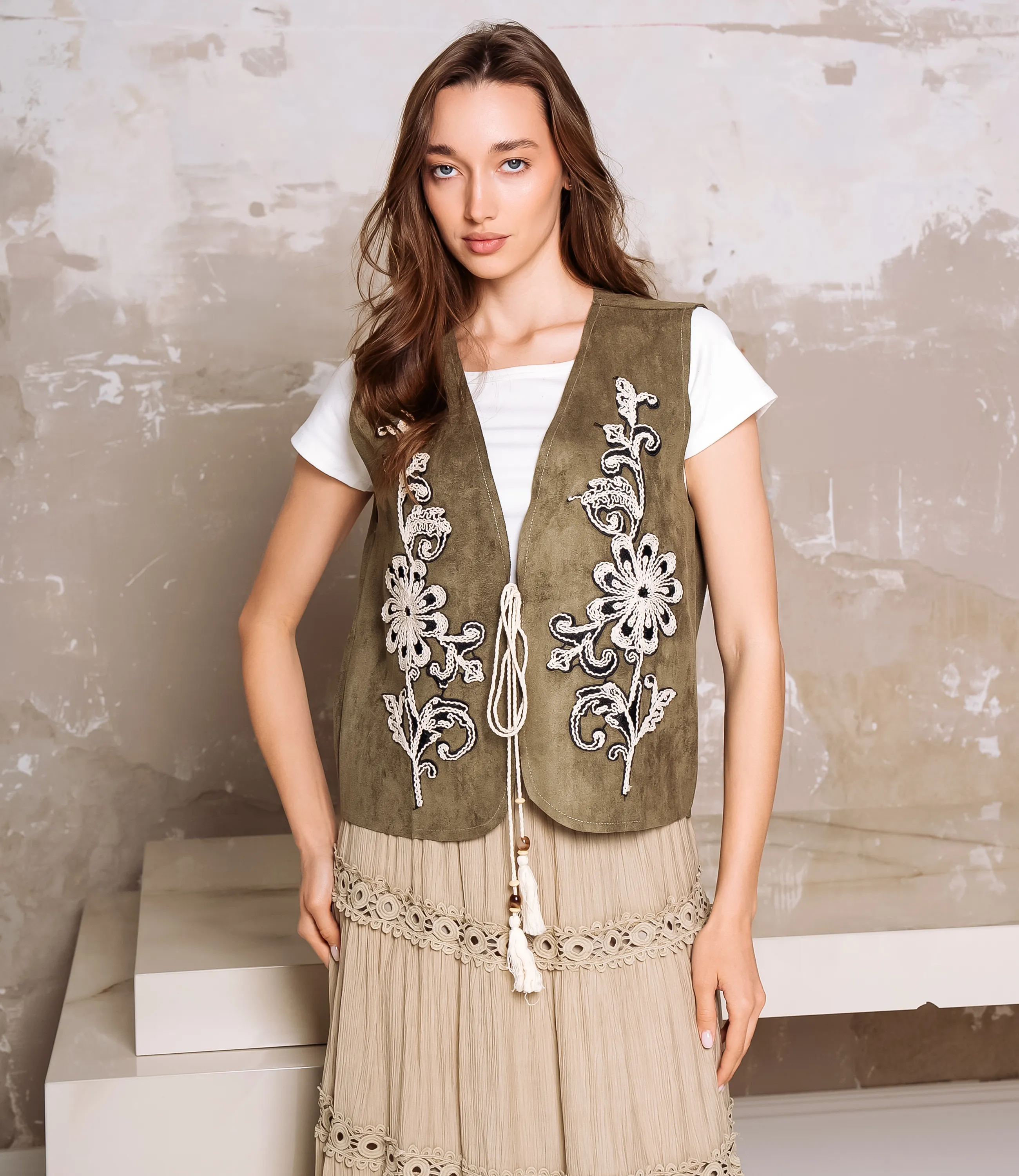 Жилет #КТ902 (12), хаки - фото 1