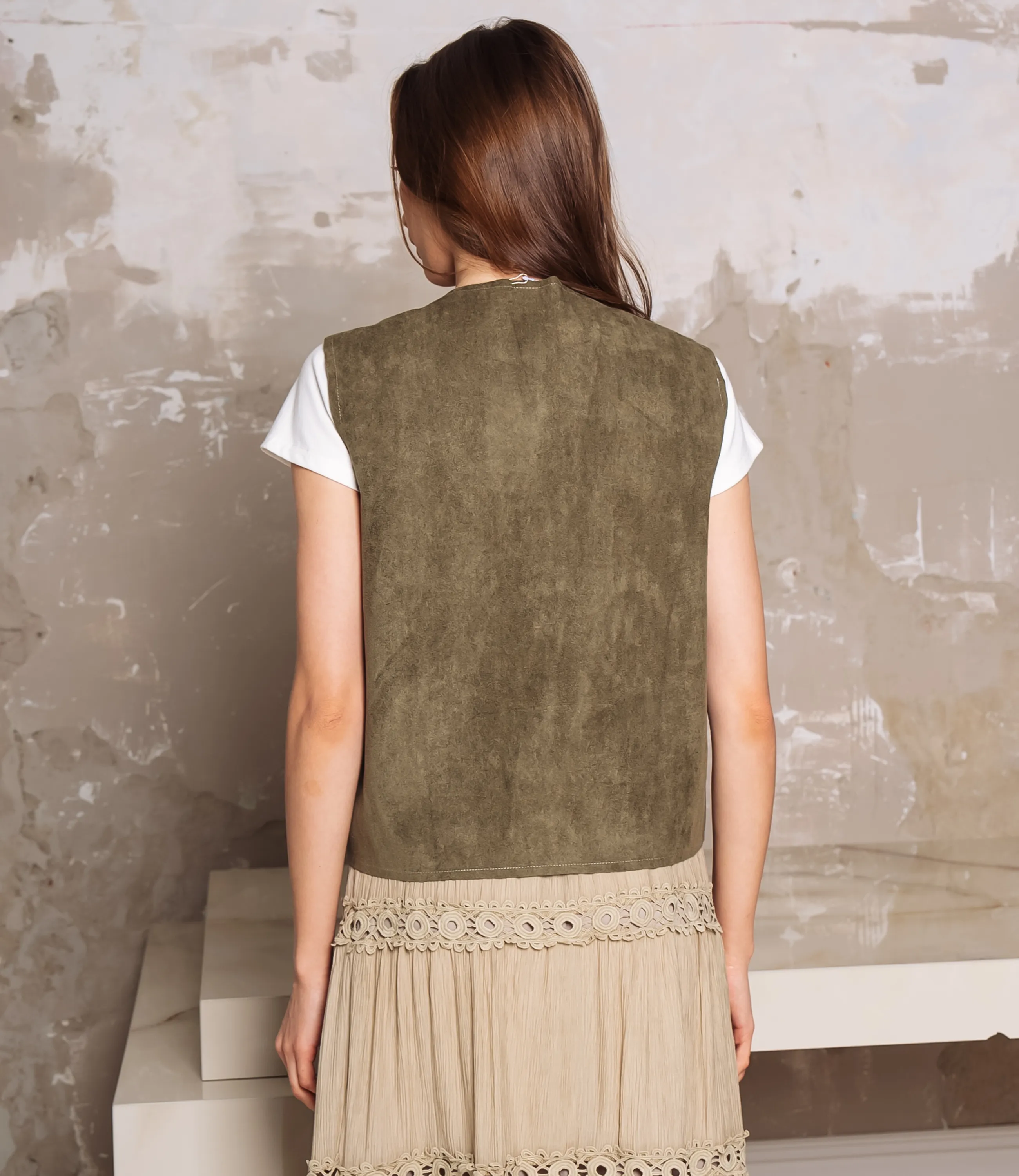 Жилет #КТ902 (12), хаки - фото 3