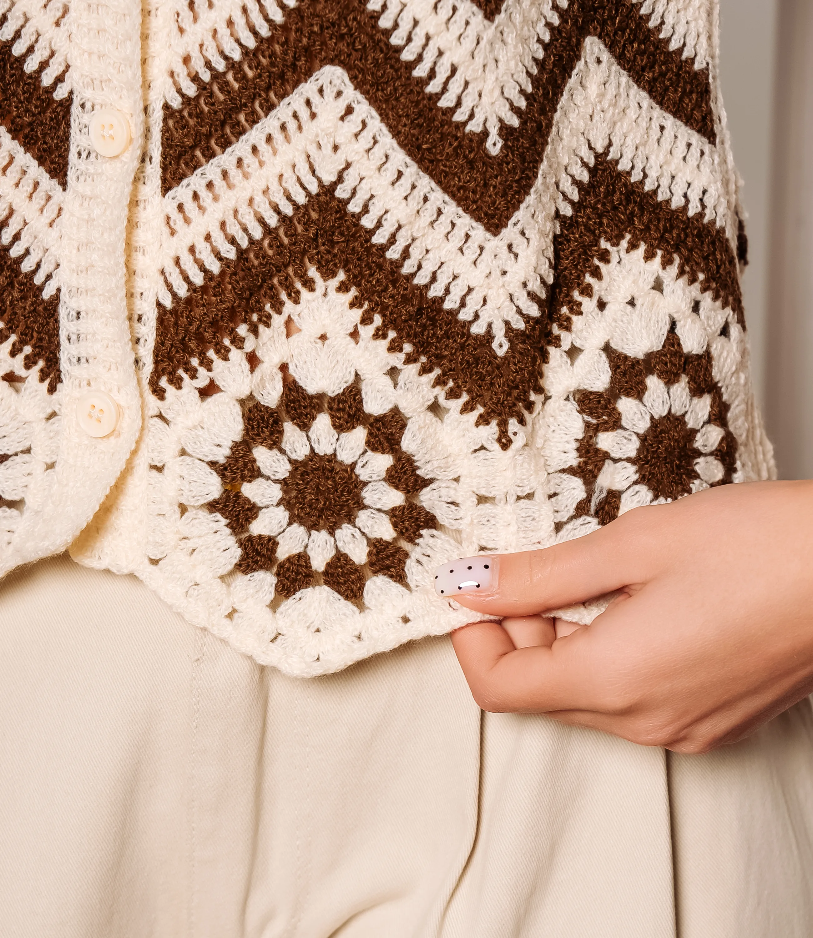 Жилет #КТ502 (10), коричневый - фото 5