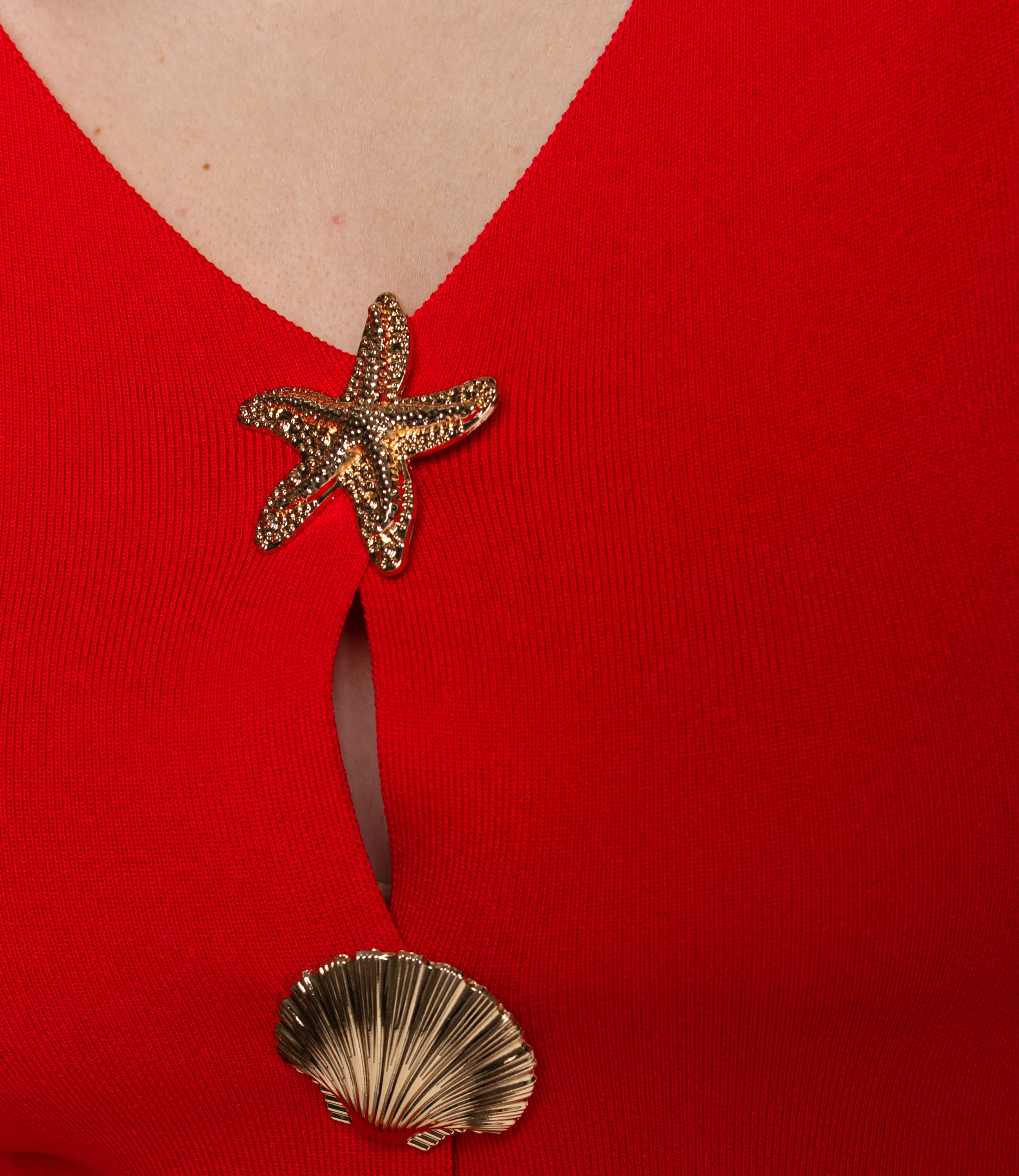 Кардиган #КТ308 (4), красный - фото 5