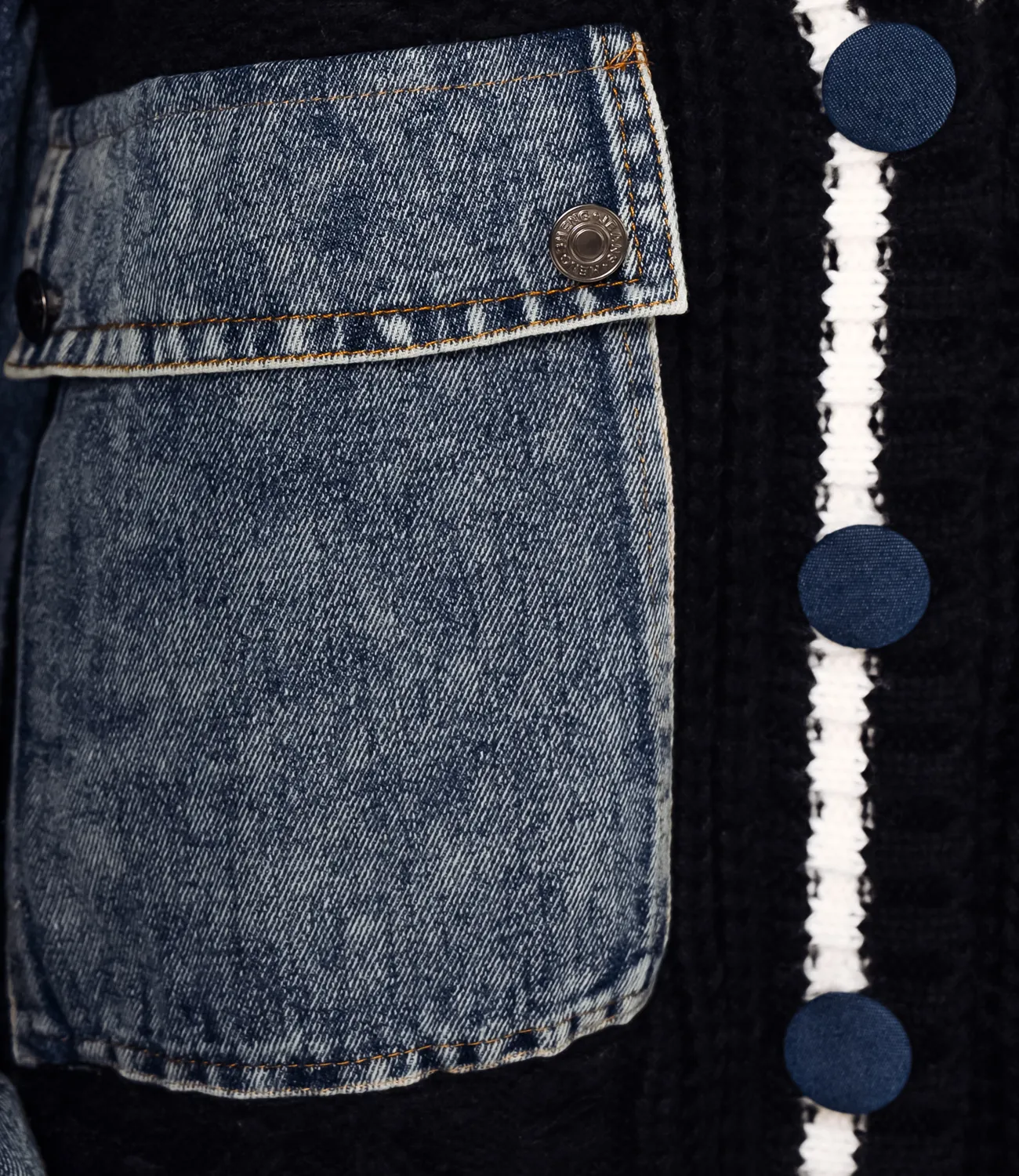 Кардиган #КТ8808 (4), чёрный - фото 5