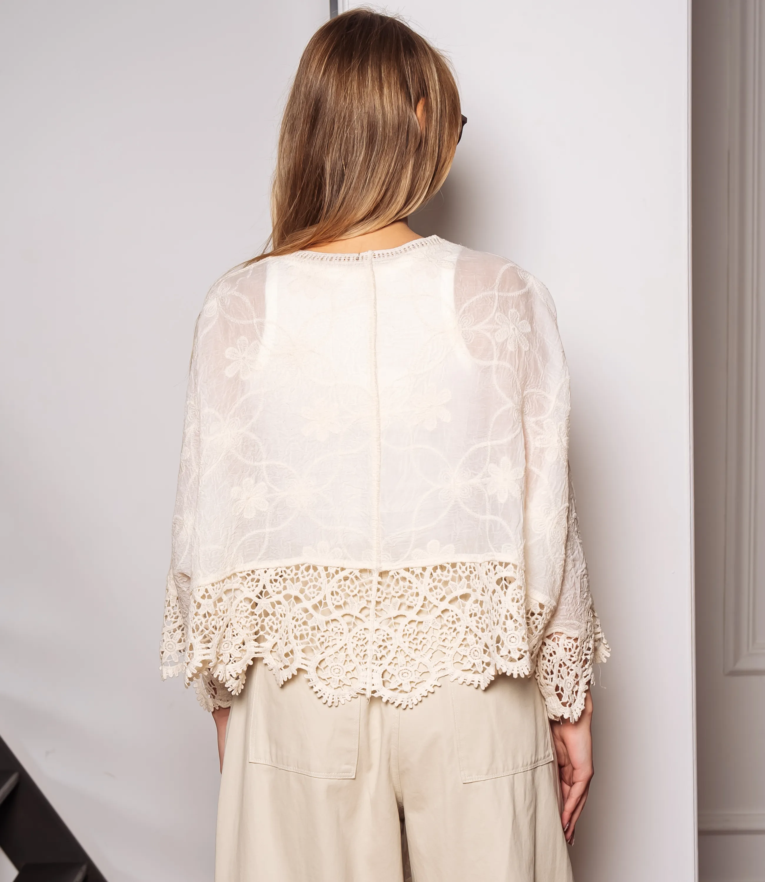 Кардиган #КТ38 (3), светло-бежевый - фото 3