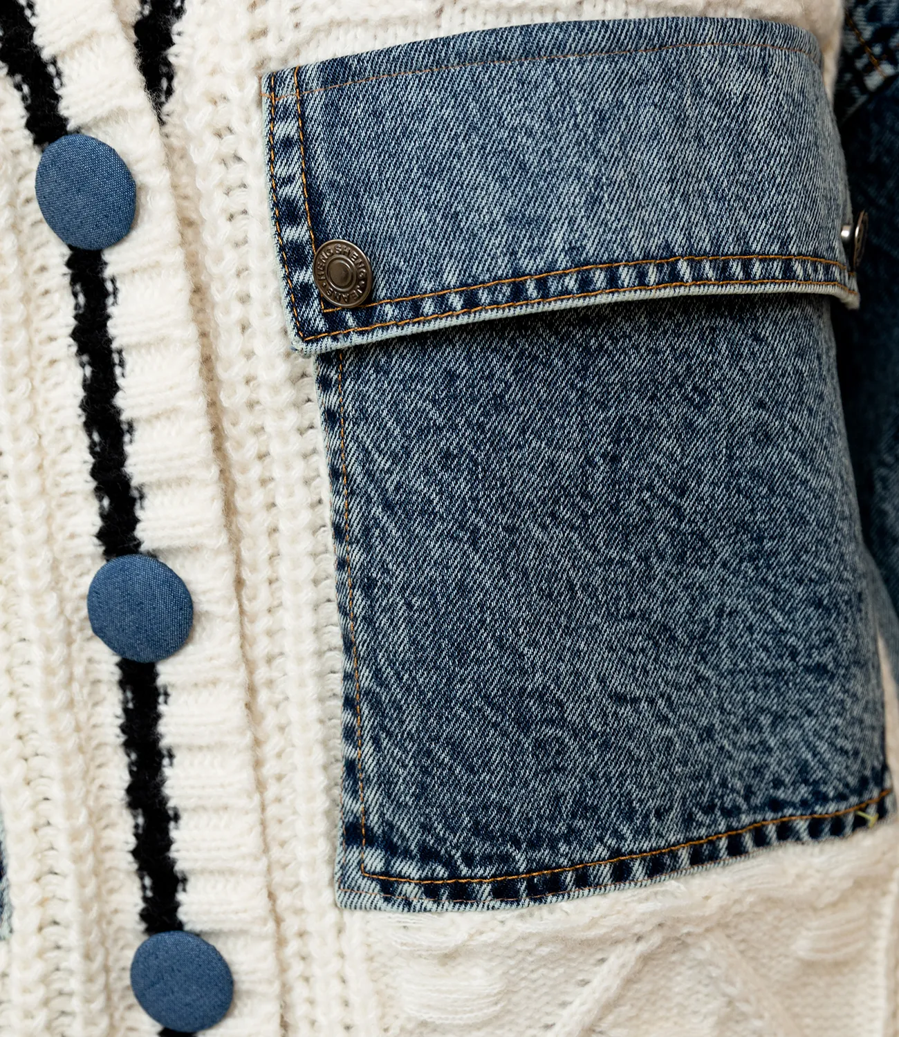 Кардиган #КТ8808 (4), молочный - фото 5