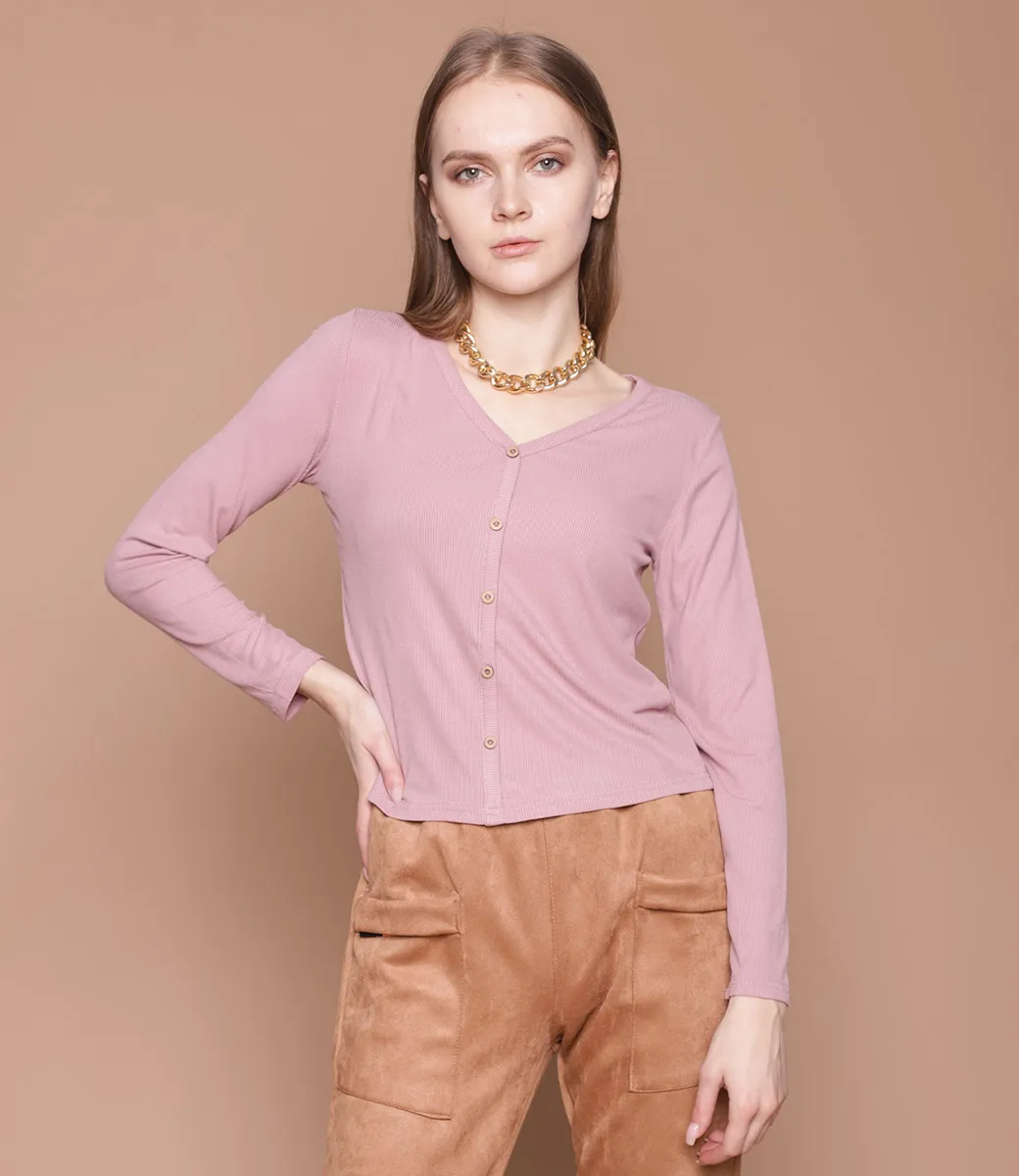 Кофта #913*, розовый - фото 1