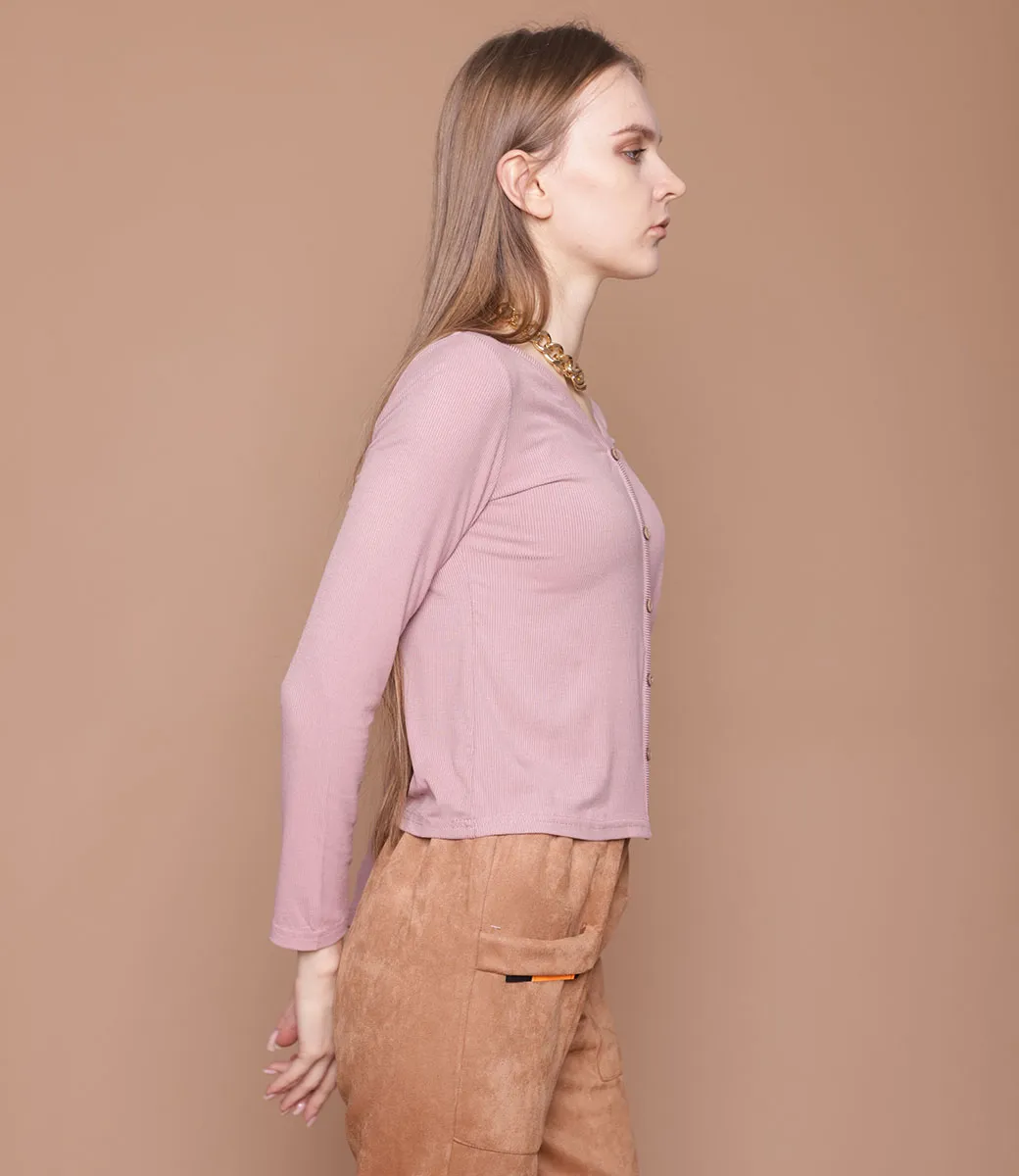 Кофта #913*, розовый - фото 2