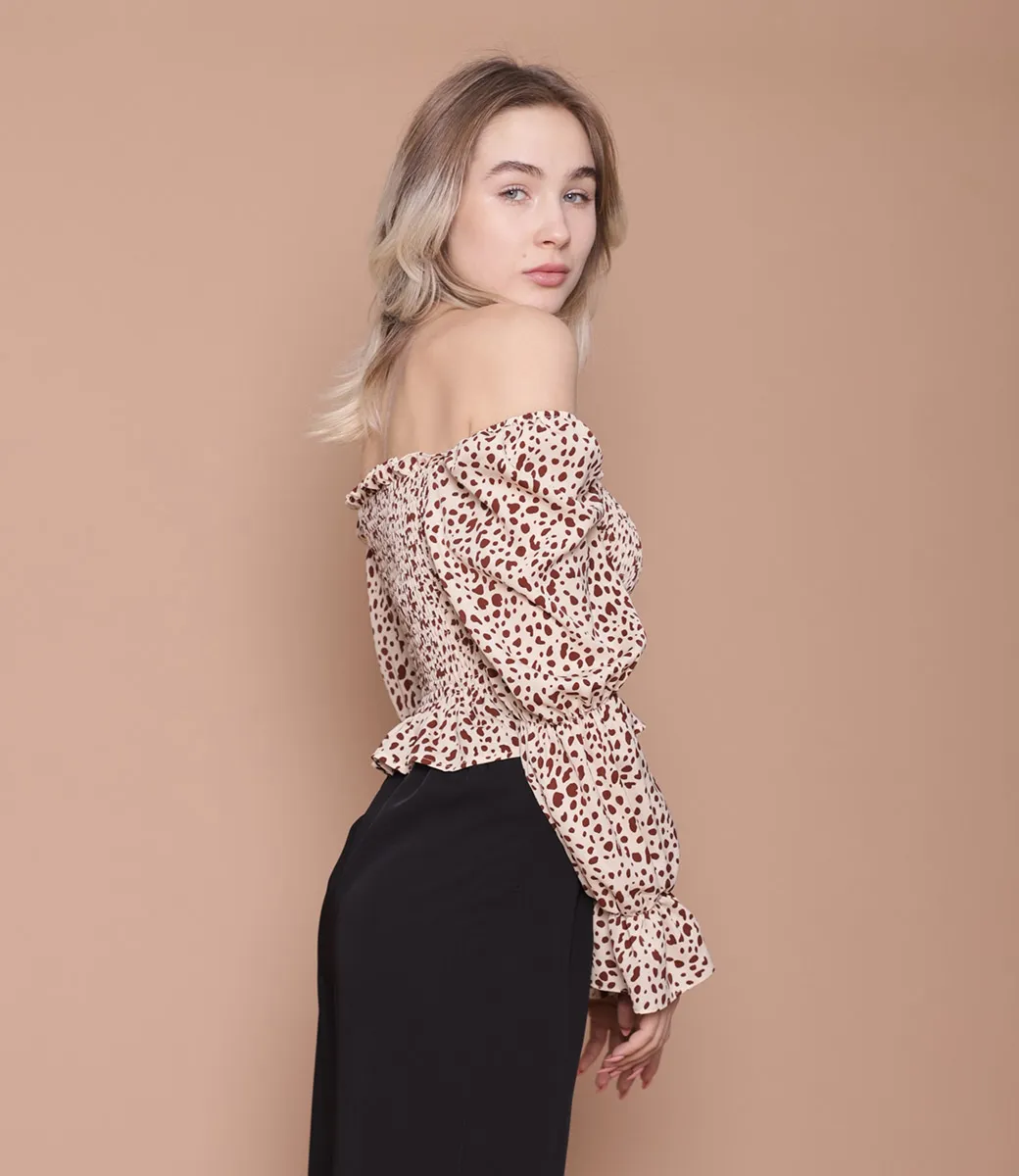 Топ #218*, бежевый - фото 3