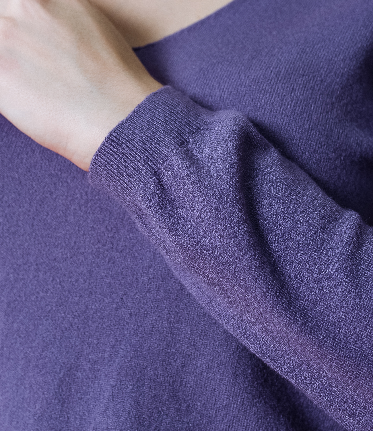 Пуловер #КТ8А38, фиолетовый - фото 5