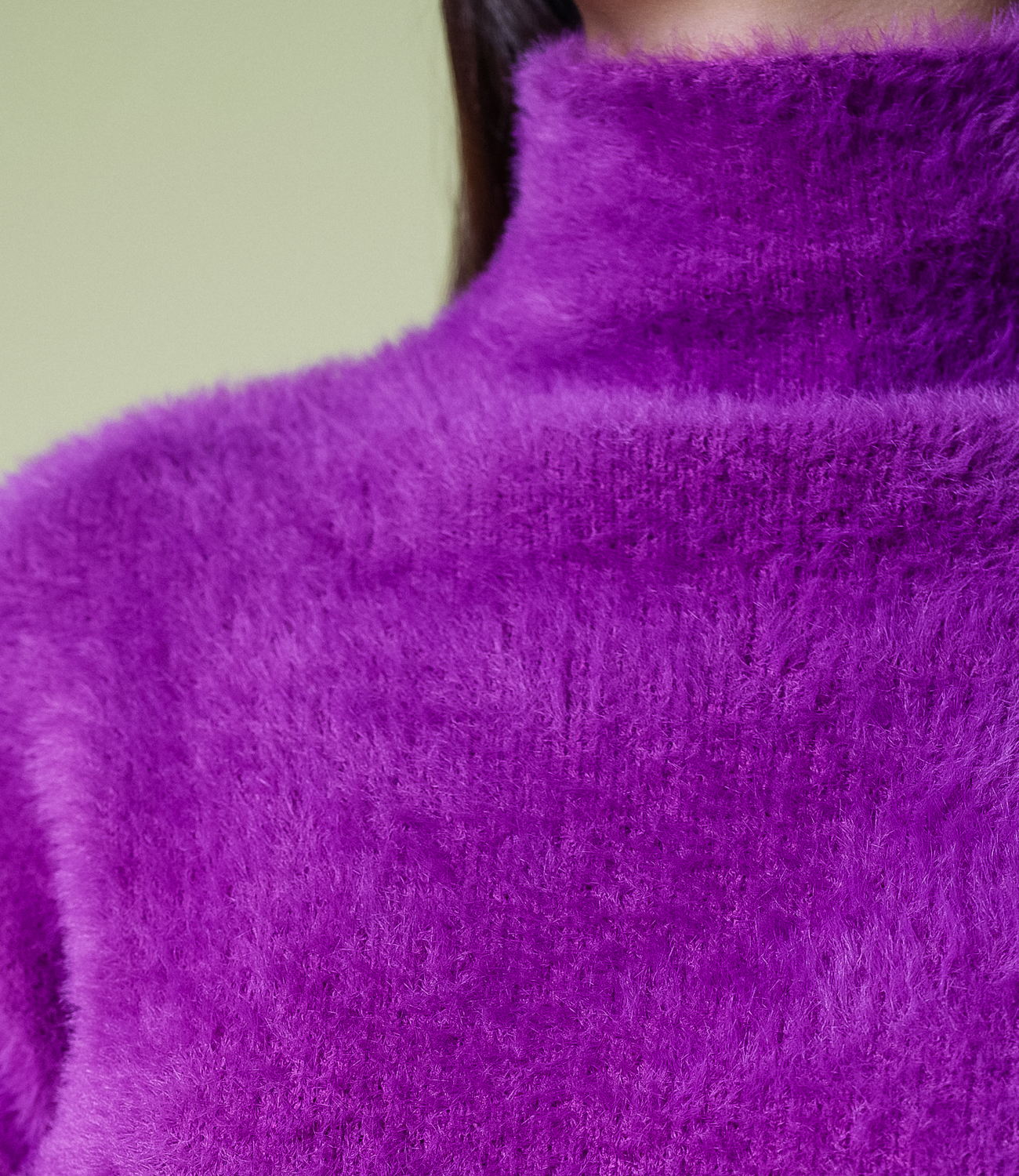 Свитер #КТ21494, фиолетовый - фото 5