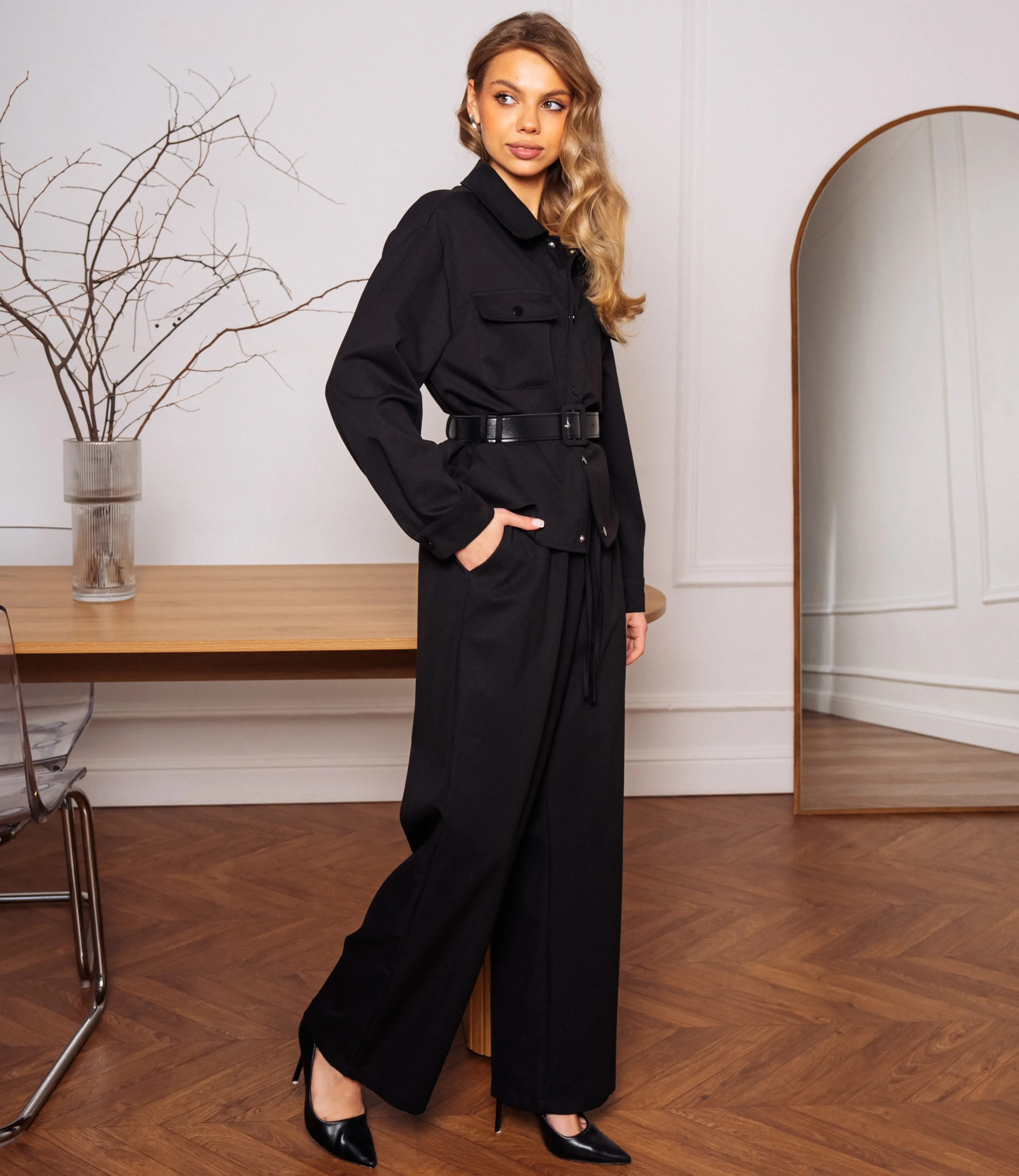 Костюм #КТ2006 (6), чёрный - фото 2