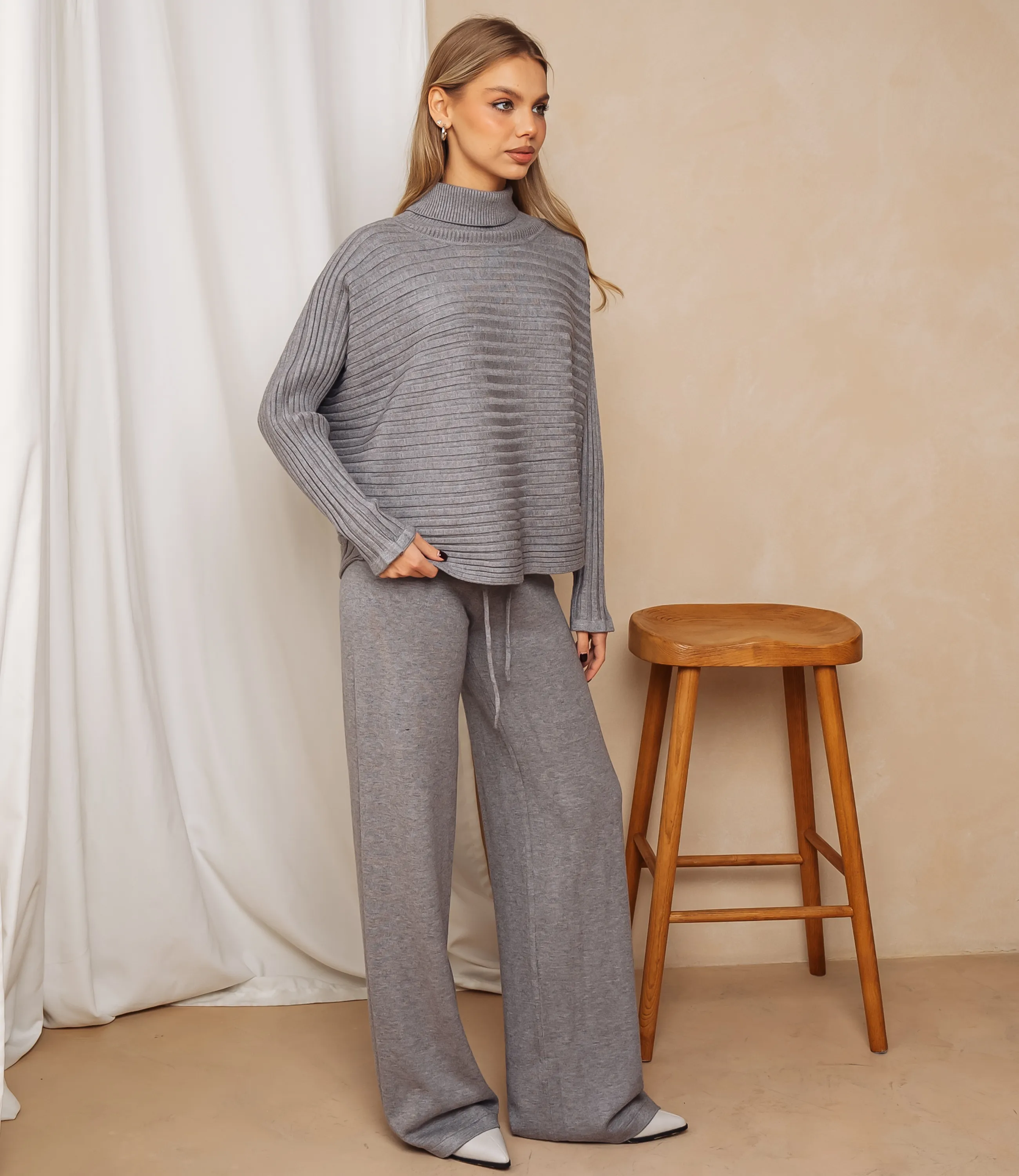 Костюм #КТ0089, серый - фото 2