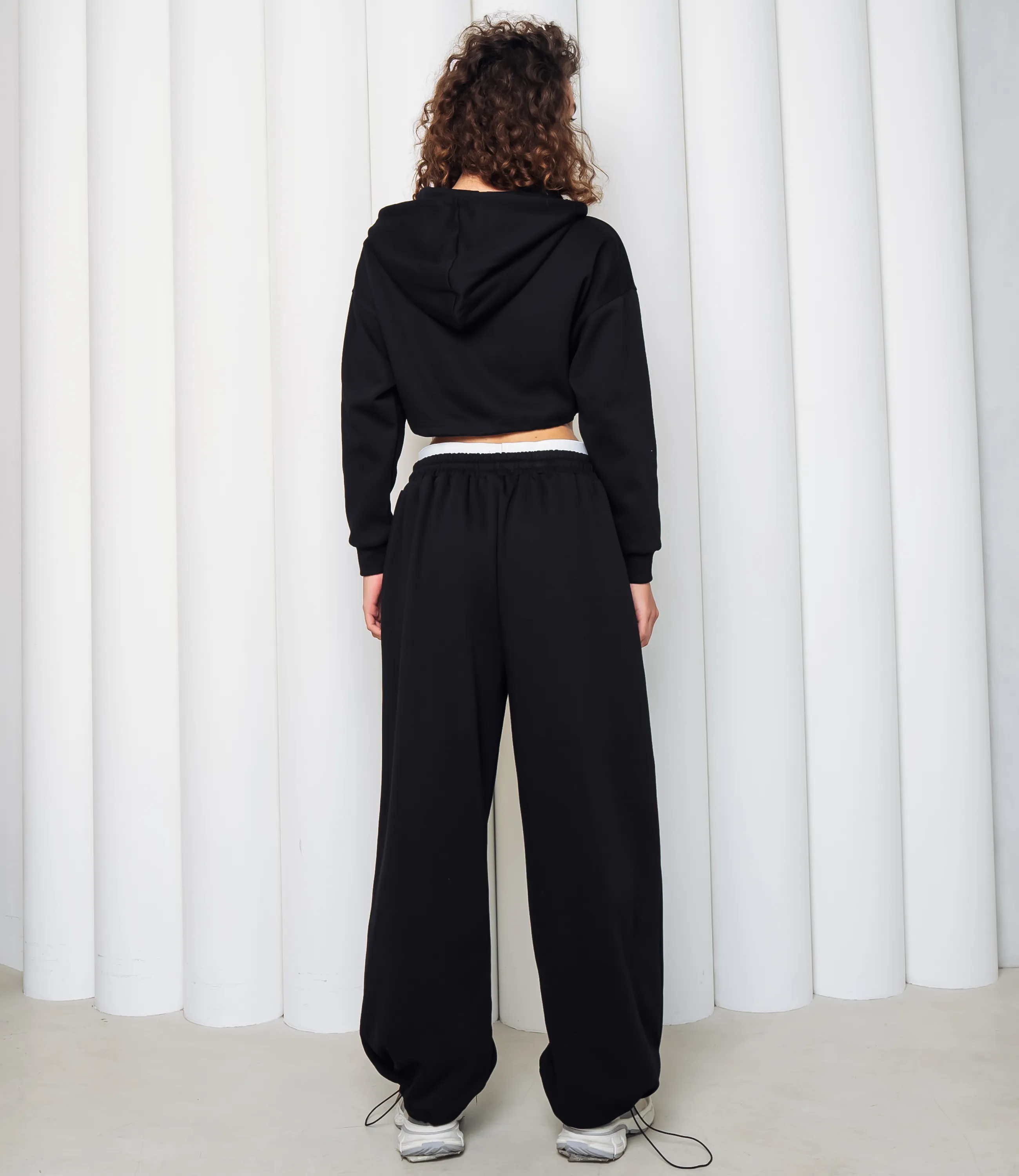 Спортивный костюм #КТ6001 (7), чёрный - фото 3