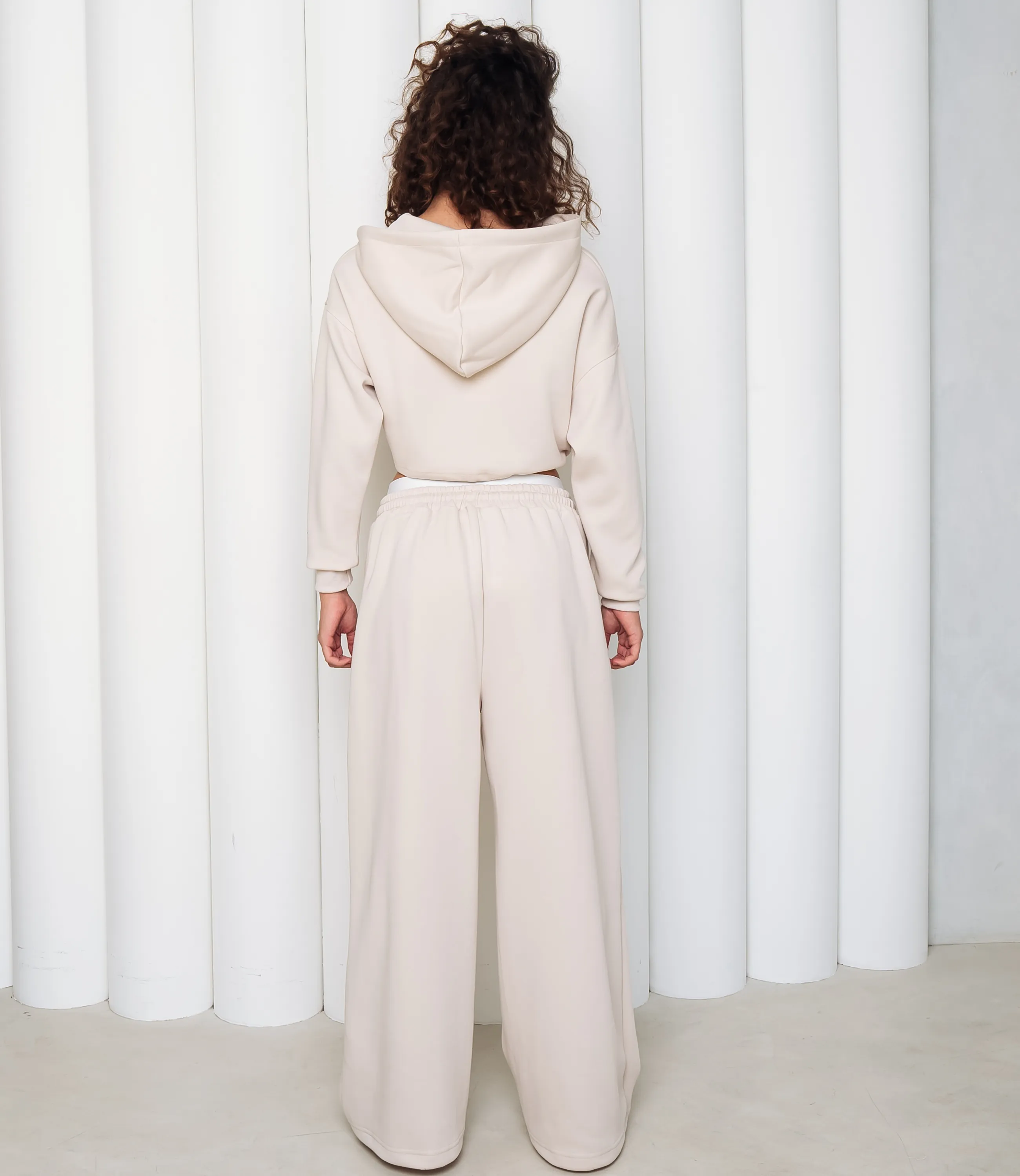 Спортивный костюм #КТ6001 (7), бежевый - фото 3