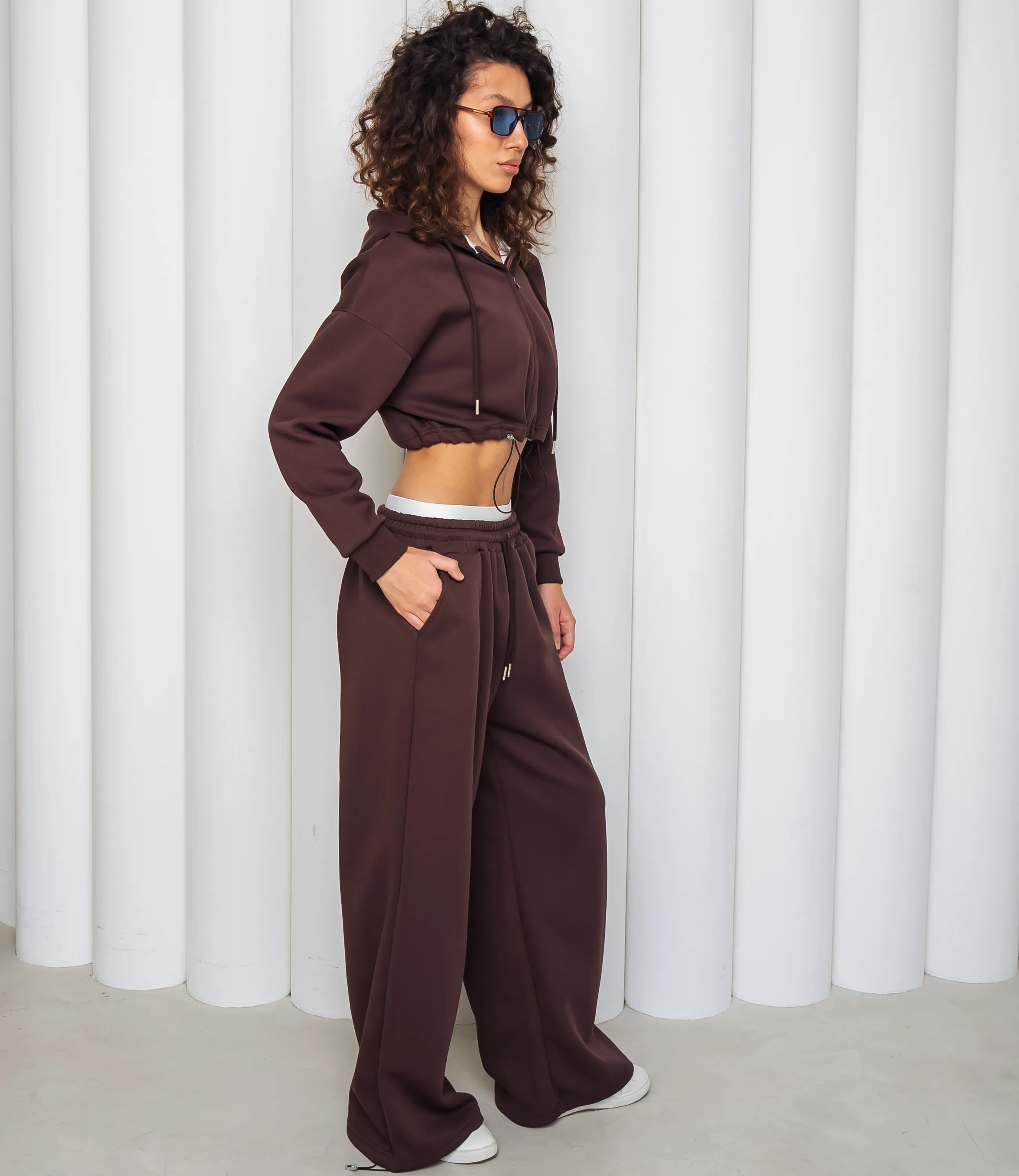 Спортивный костюм #КТ6001 (7), шоколадный - фото 2