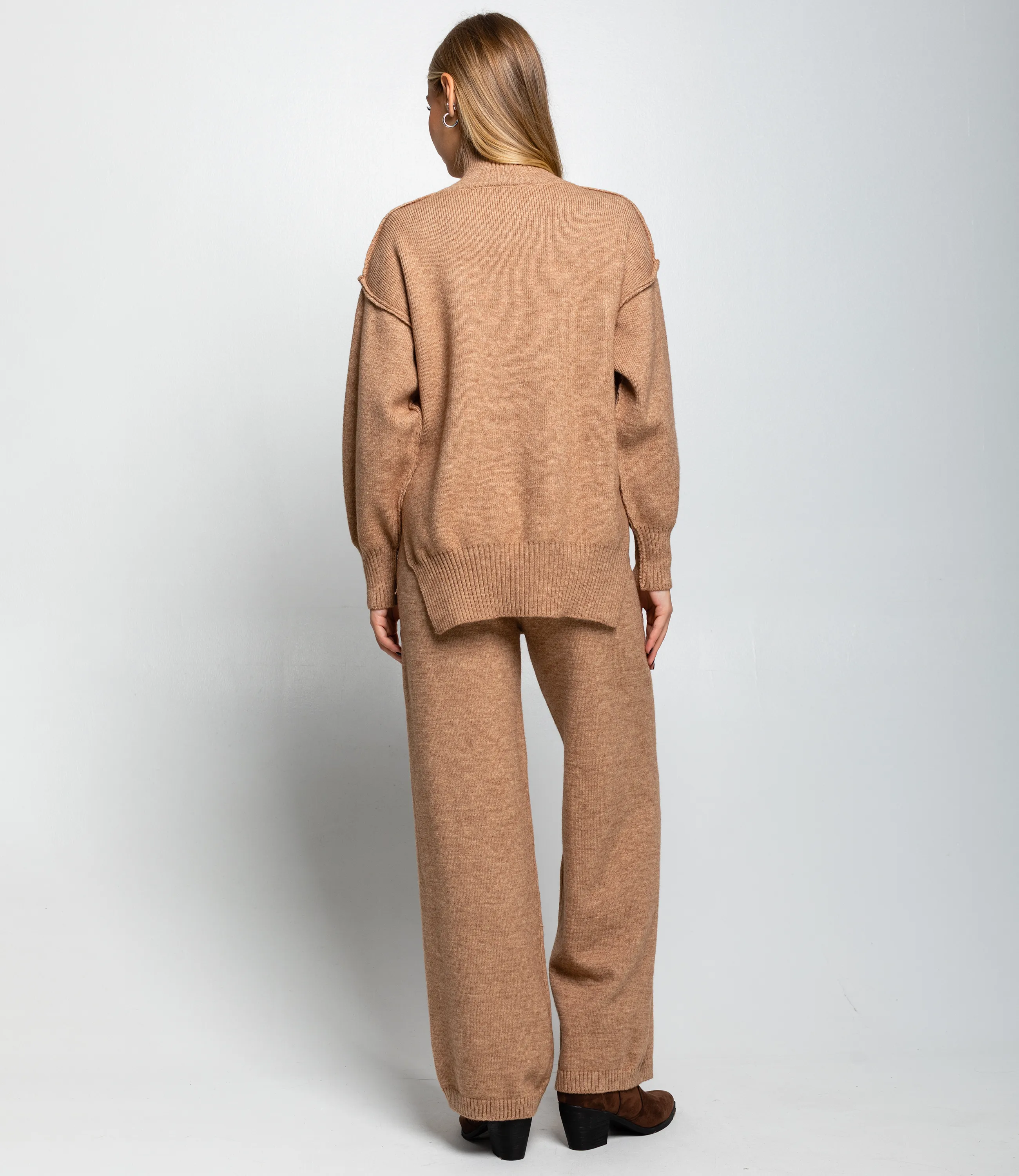 Костюм #КТ828 (6), бежевый - фото 4