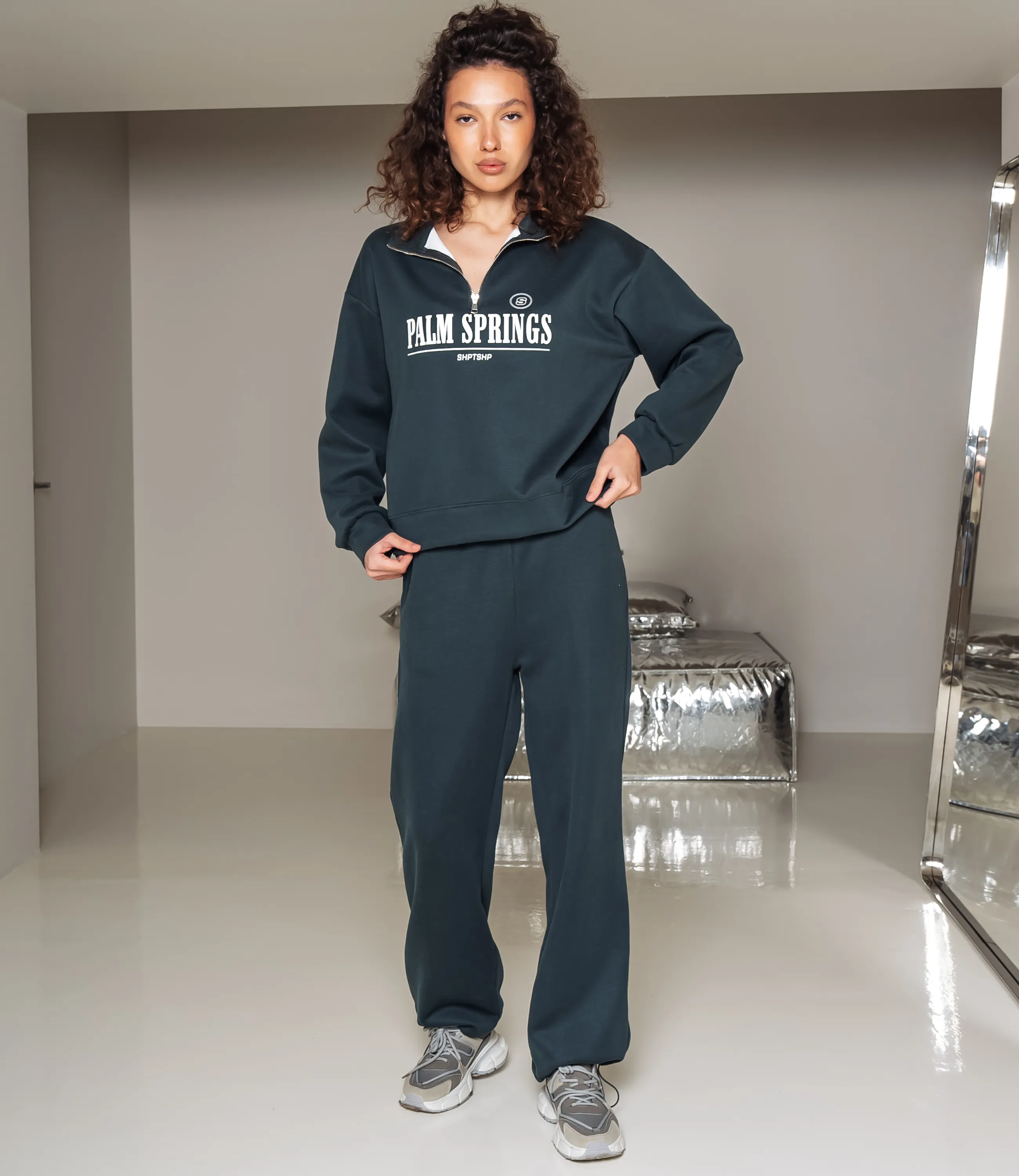 Спортивный костюм #КТ8778, морская волна - фото 4