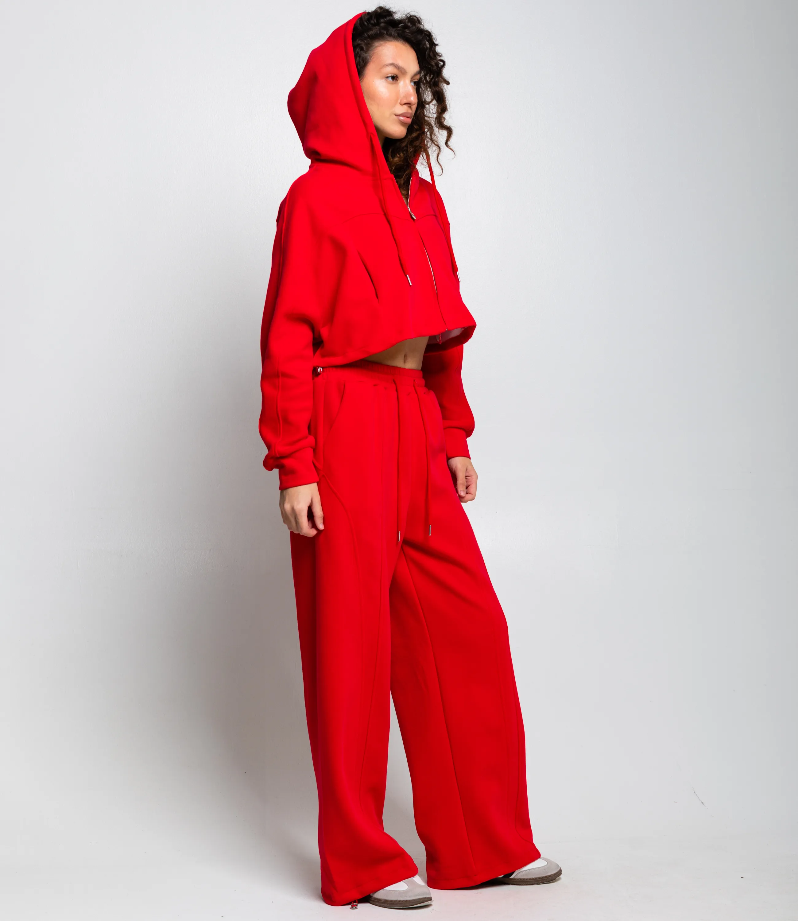 Спортивный костюм #КТ5848, красный - фото 3