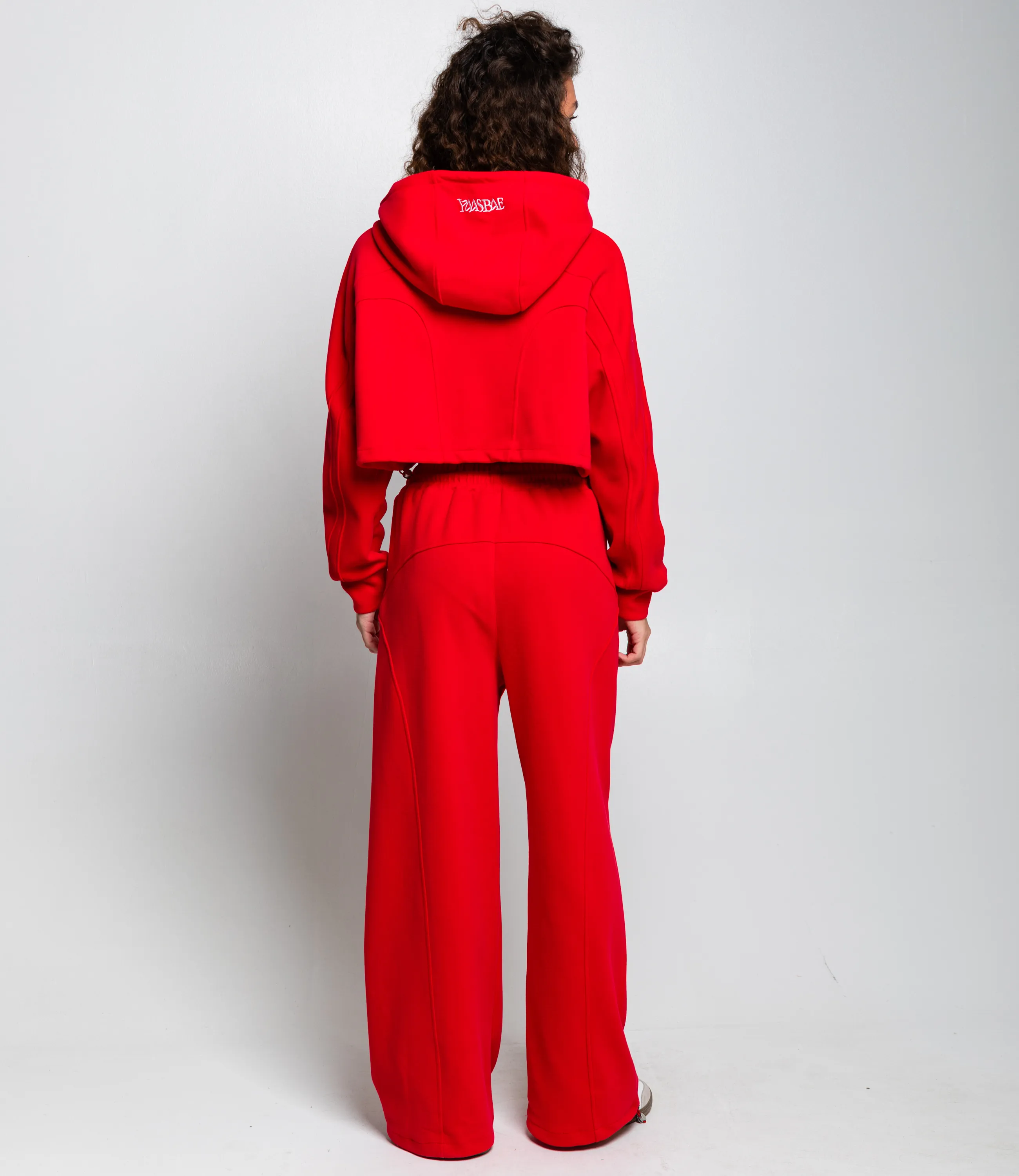 Спортивный костюм #КТ5848, красный - фото 4