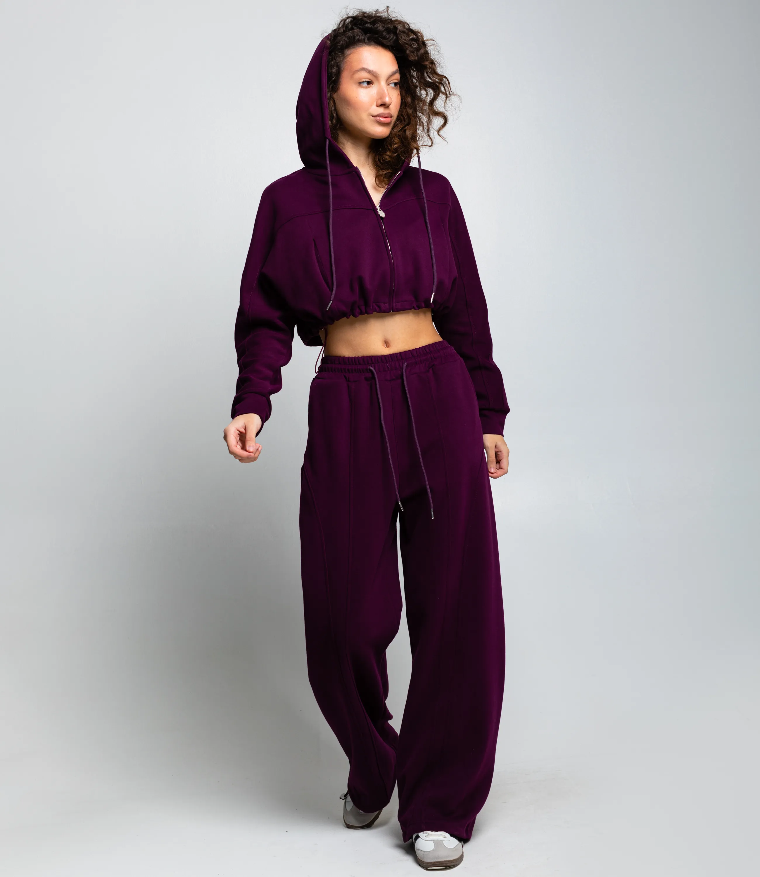 Спортивный костюм #КТ5848, фиолетовый - фото 2