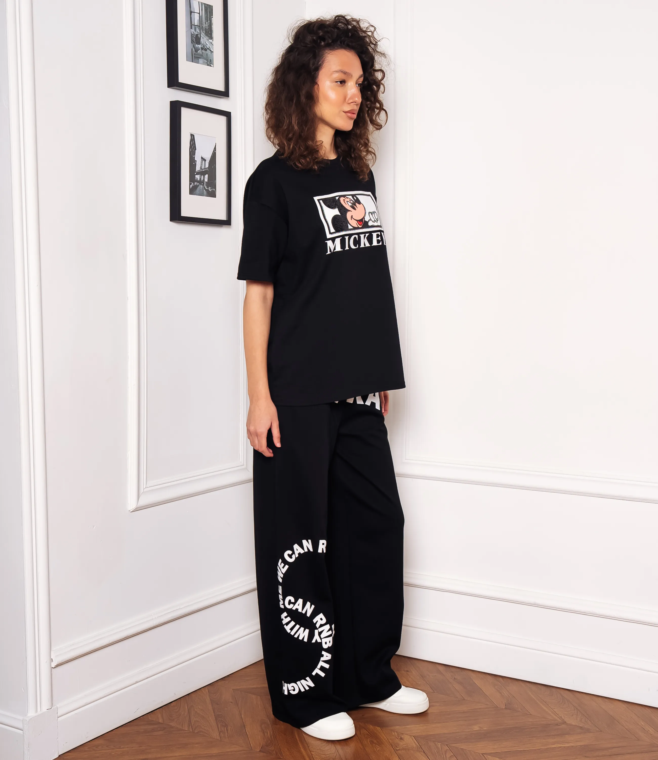 Спортивный костюм #КТ2653, чёрный - фото 2