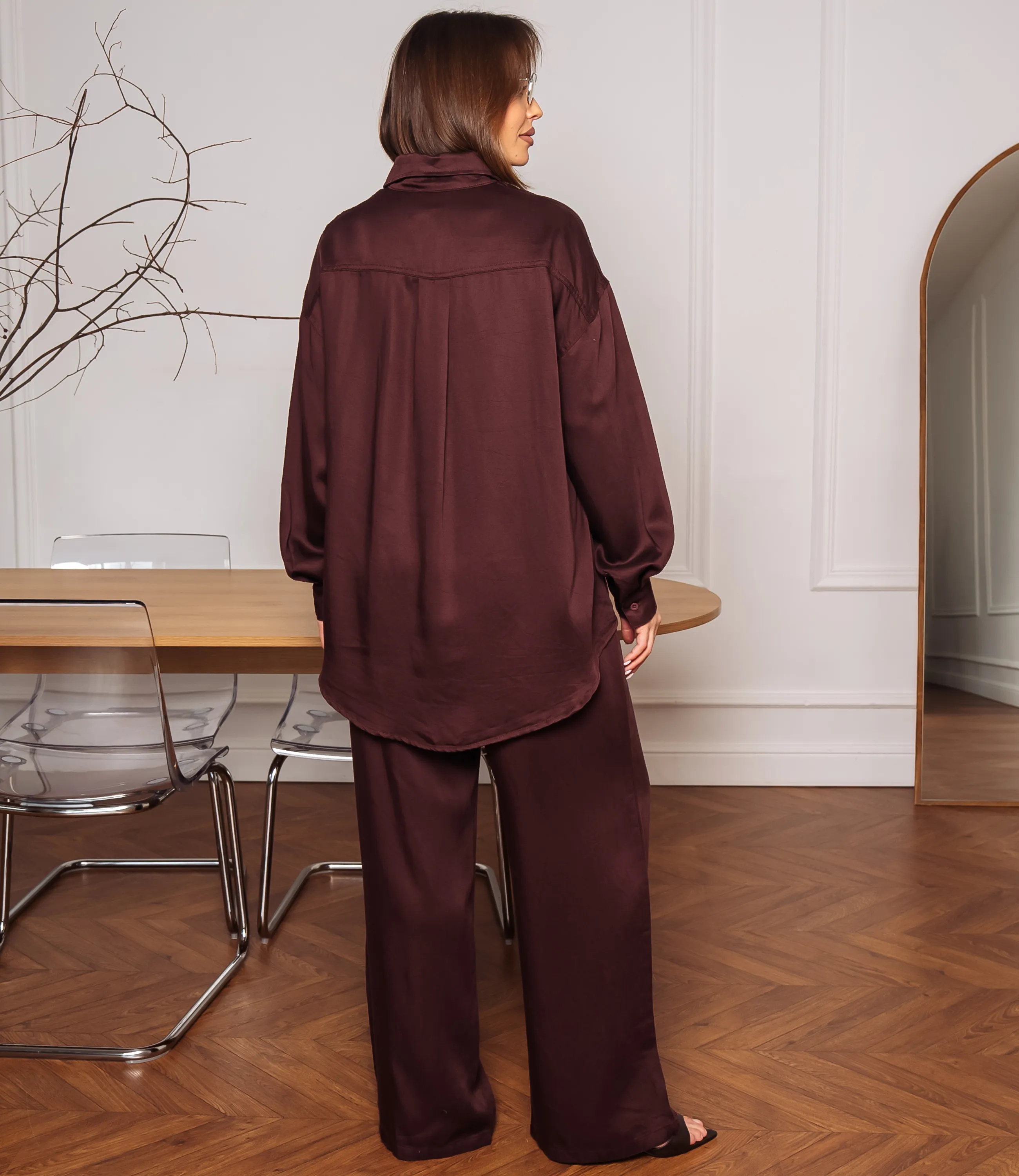 Джинсовый костюм #КТ8061 (2), инжир - фото 3