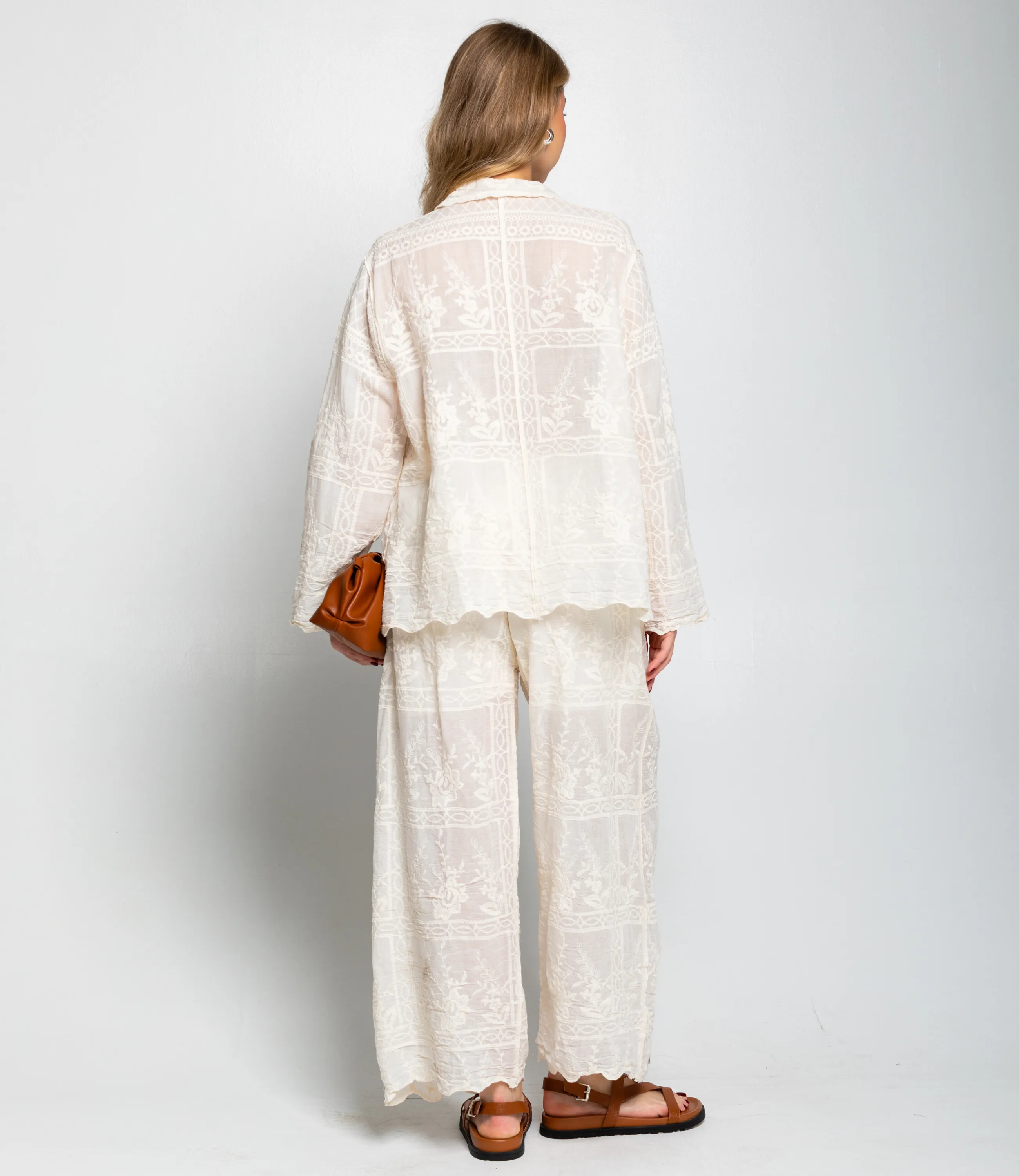 Костюм #КТ2003 (2), светло-бежевый - фото 4