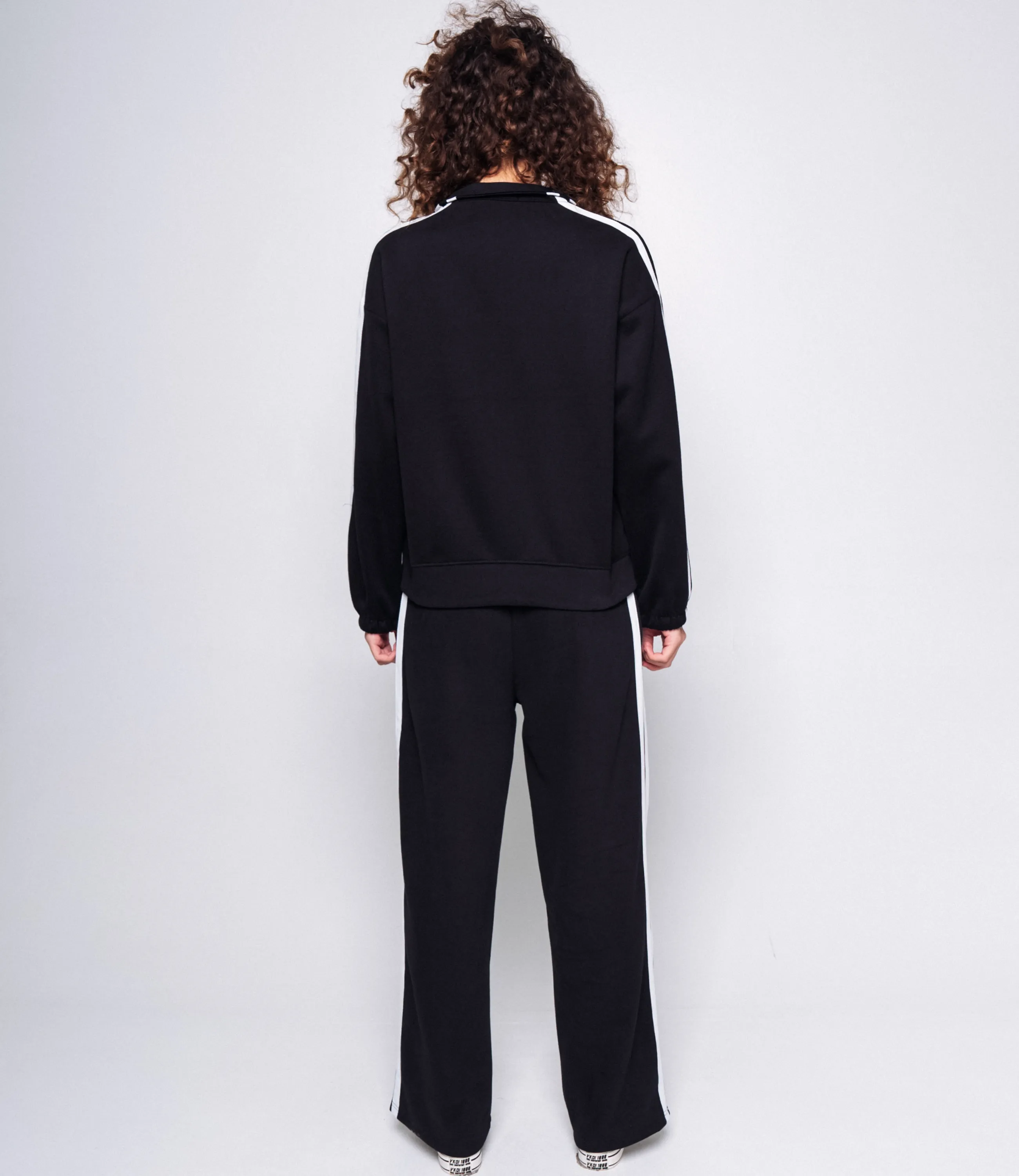 Спортивный костюм #КТ8771 (1), чёрный - фото 3
