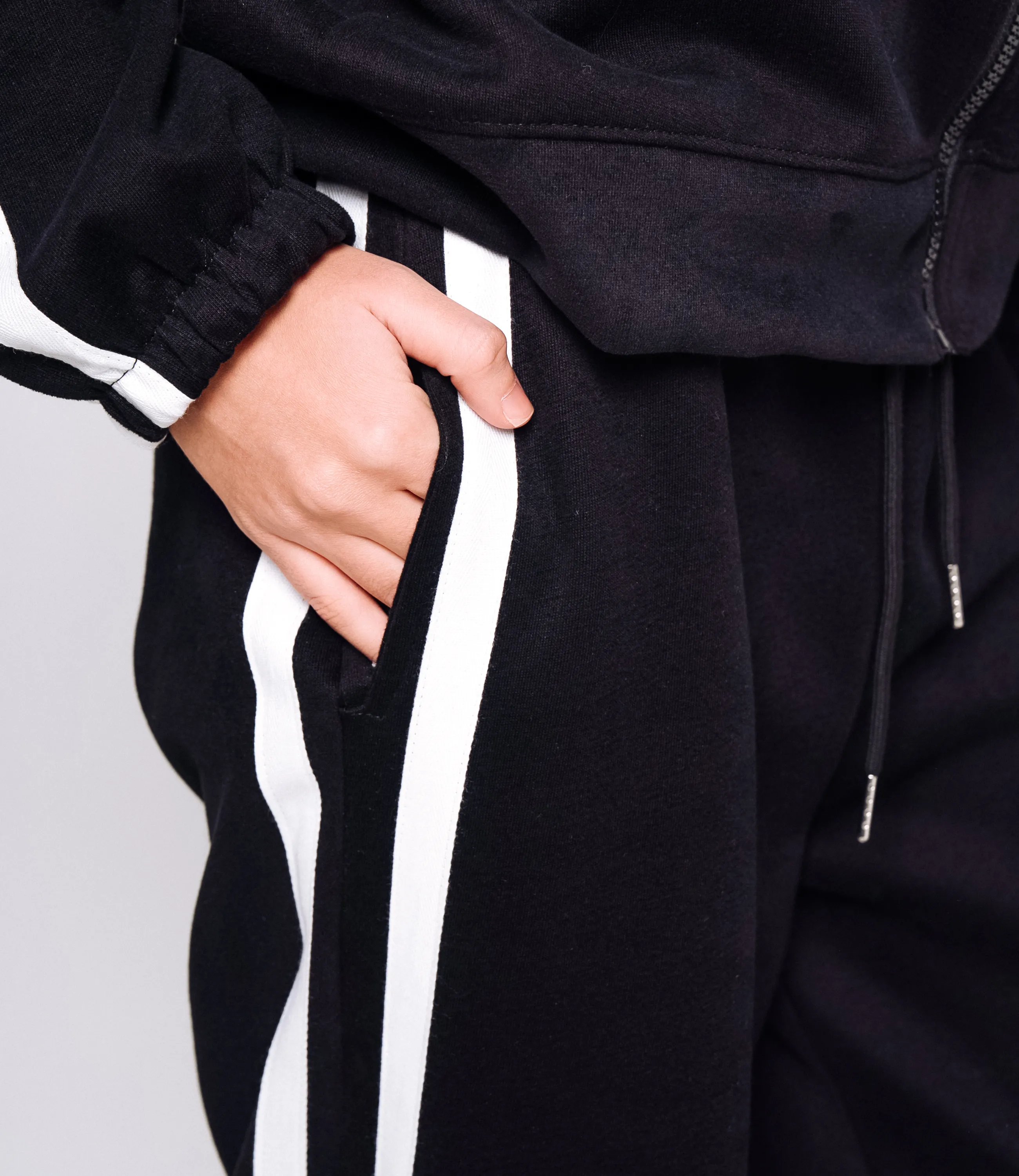 Спортивный костюм #КТ8771 (1), чёрный - фото 5