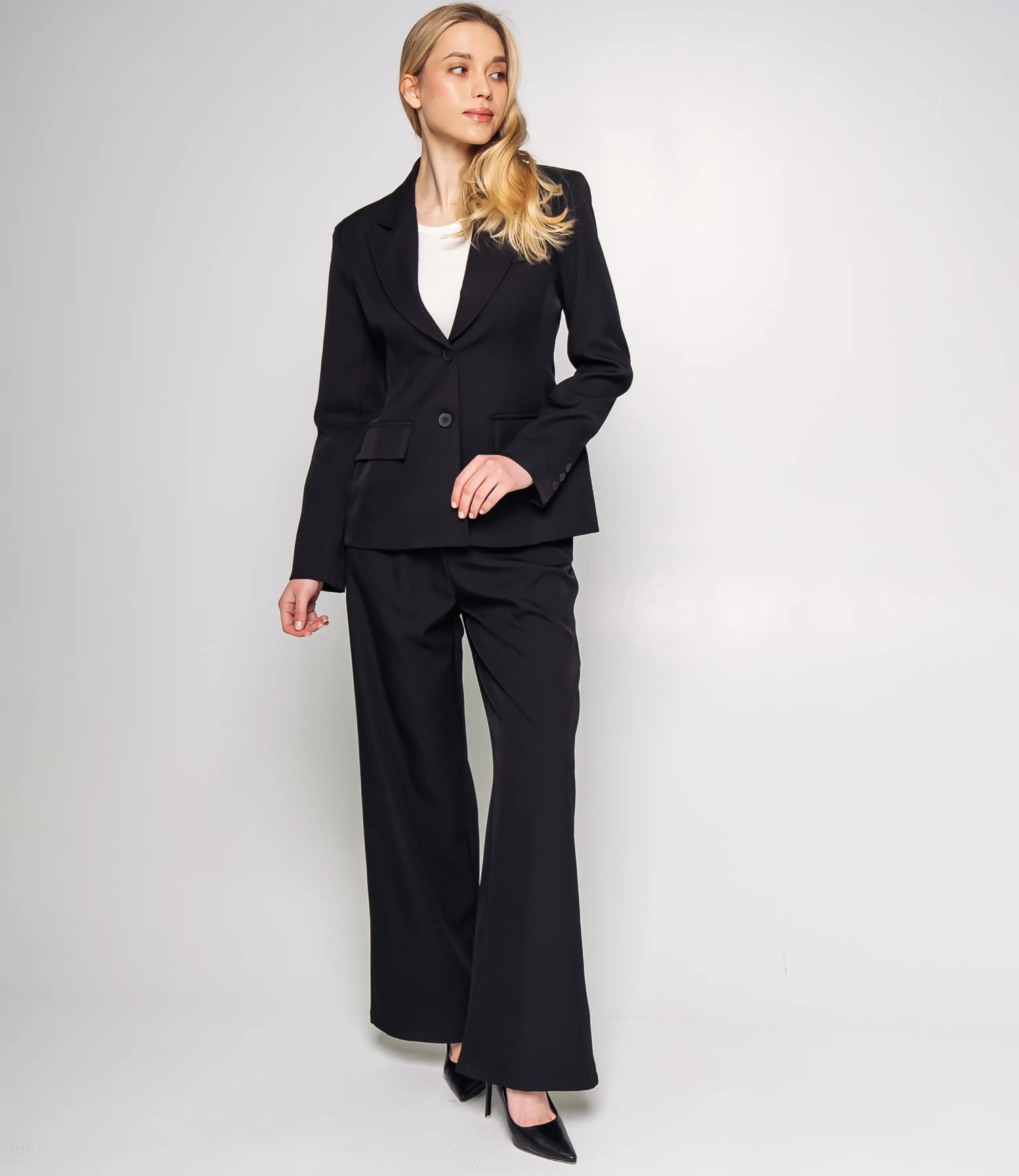 Костюм #КТ8665, чёрный - фото 4