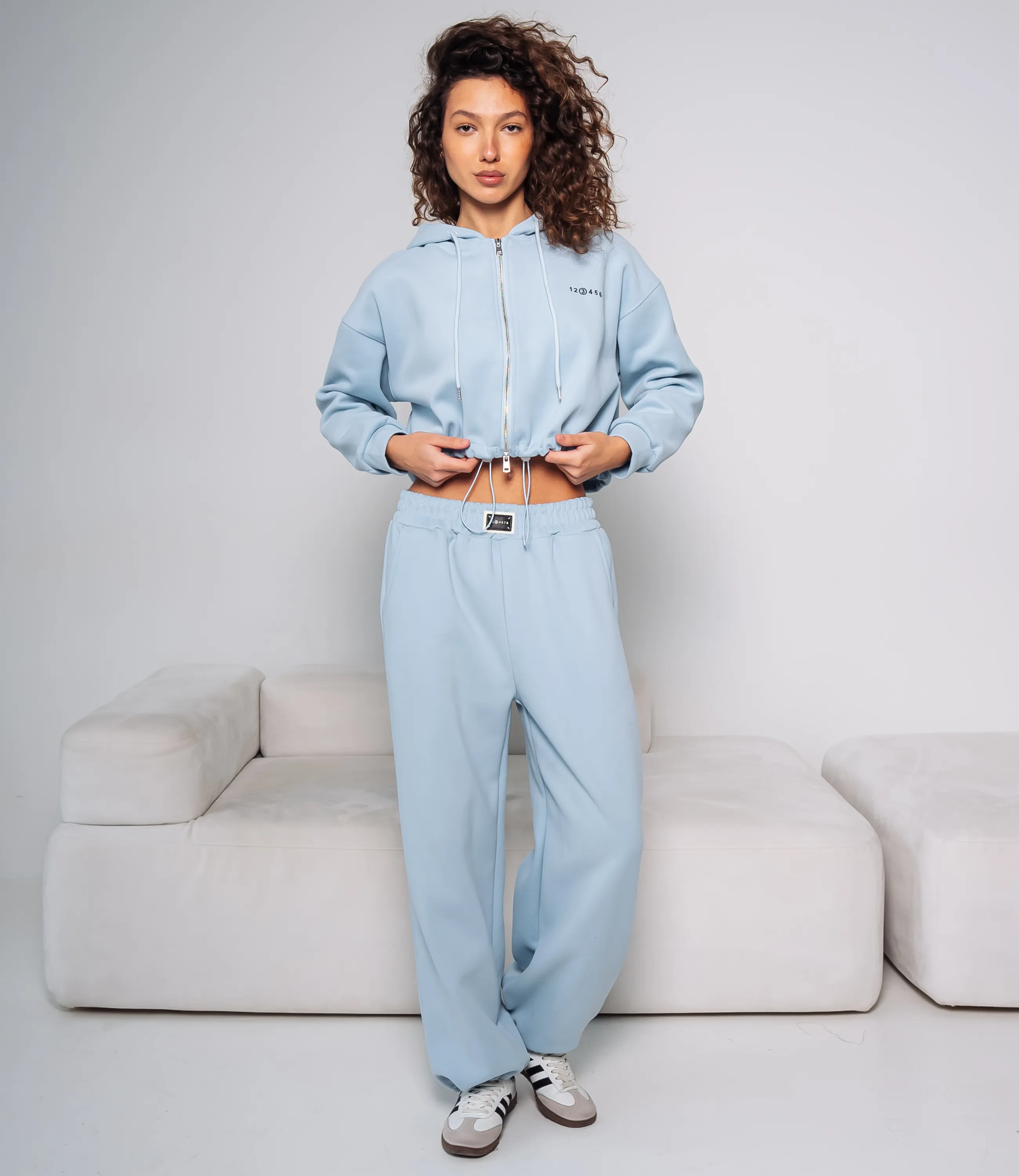 Спортивный костюм #КТ2909 (1), голубой - фото 4