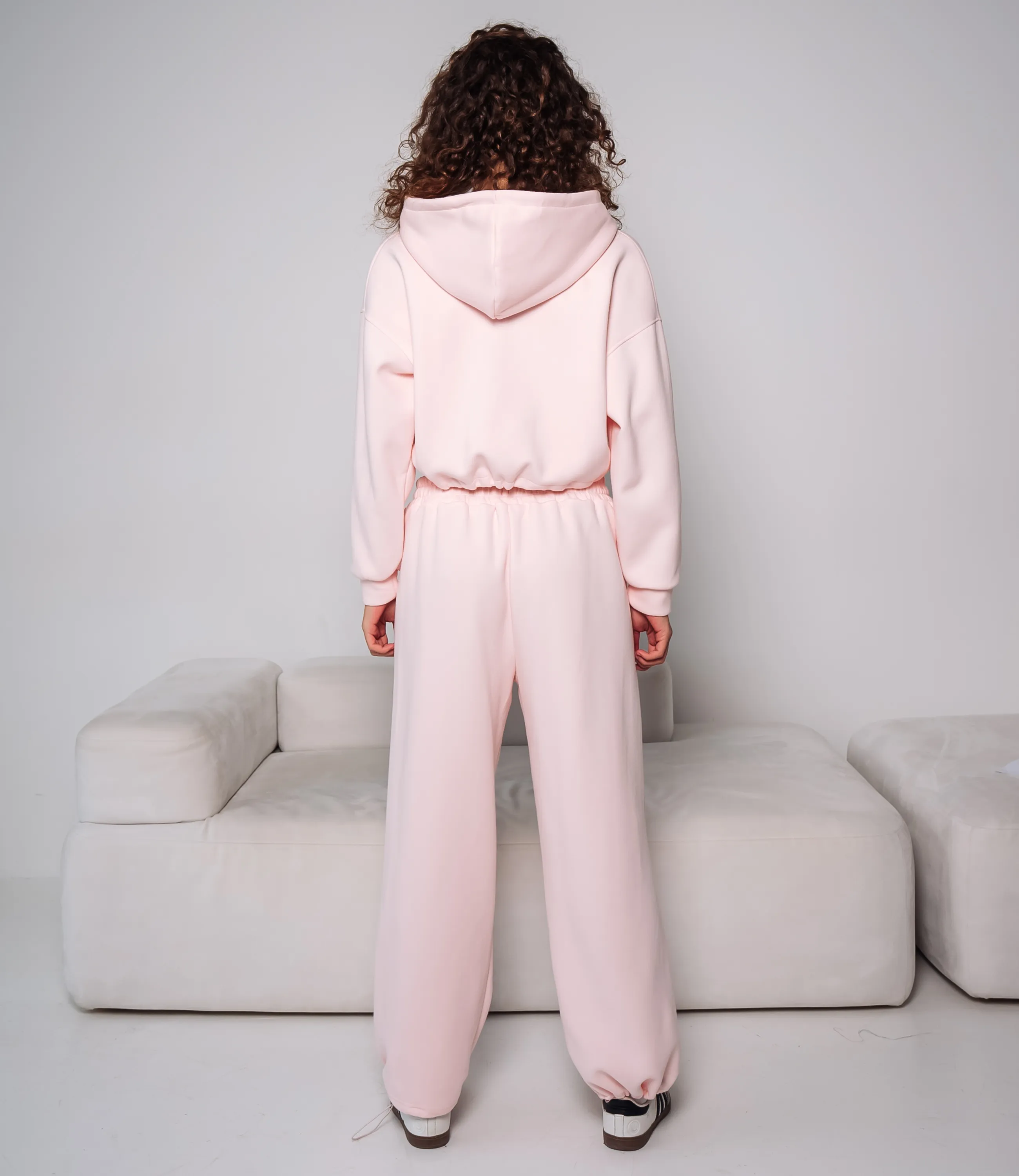 Спортивный костюм #КТ2909 (1), светло-розовый - фото 3