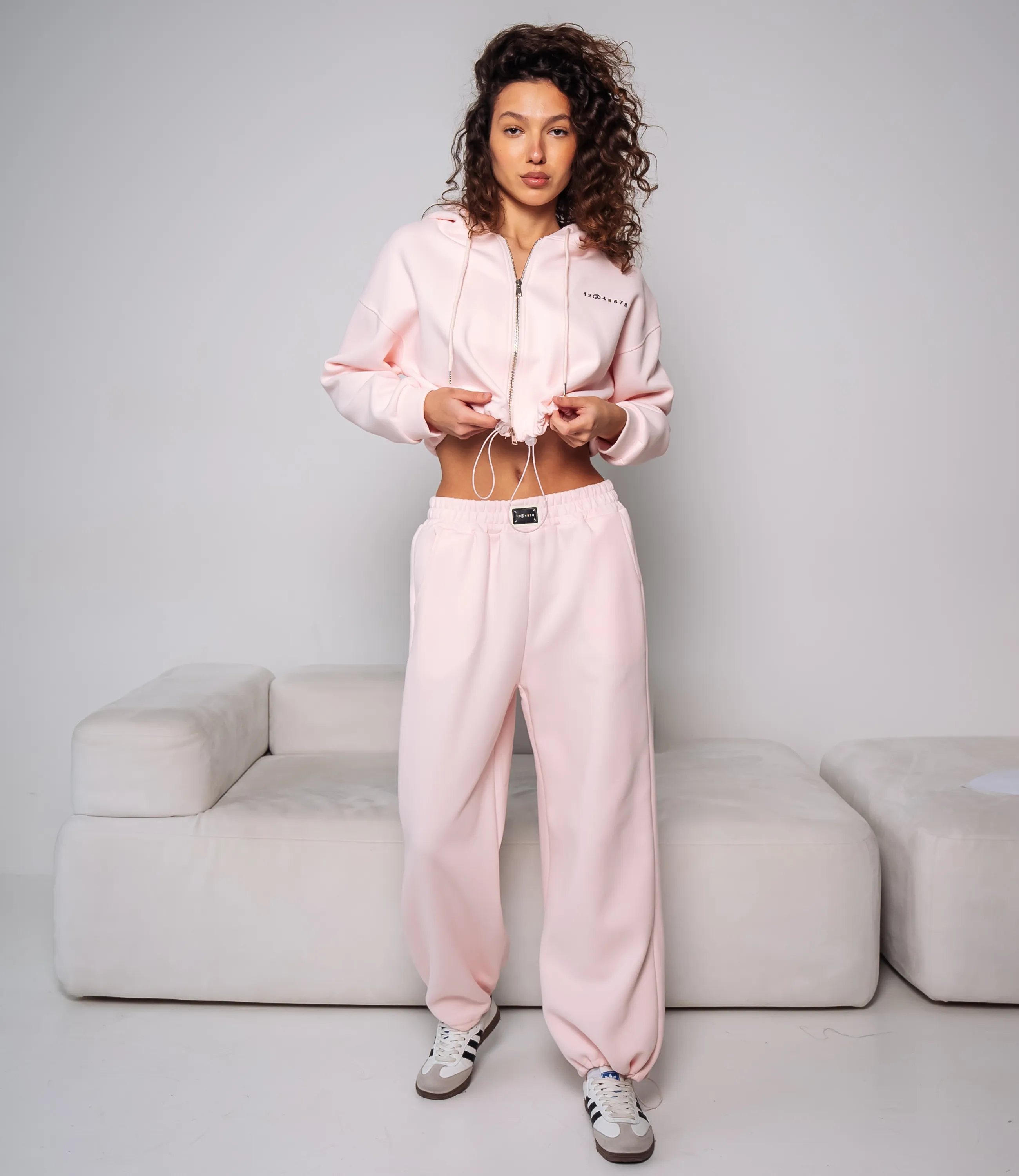 Спортивный костюм #КТ2909 (1), светло-розовый - фото 4