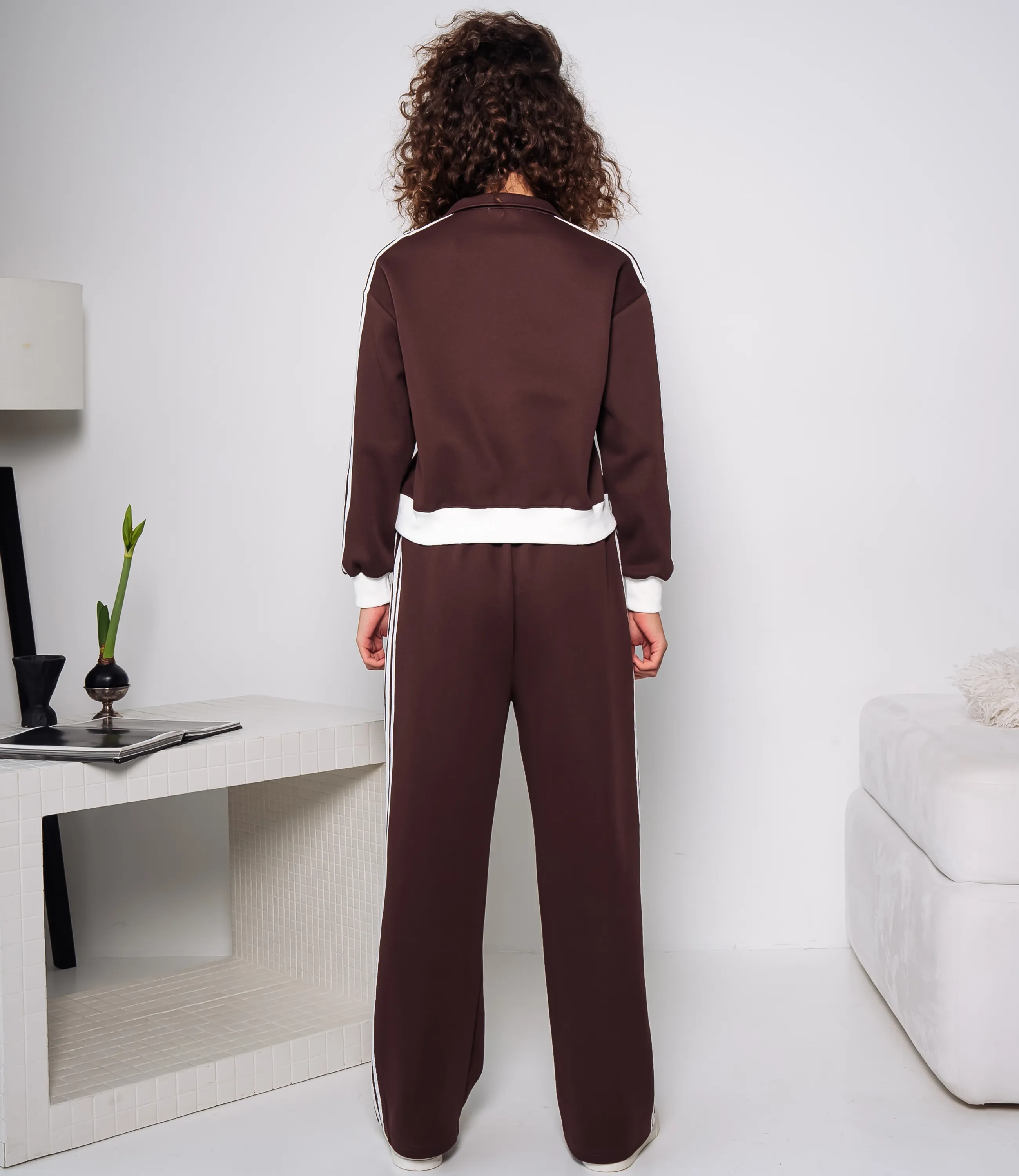 Спортивный костюм #КТ8008 (4), шоколадный - фото 3