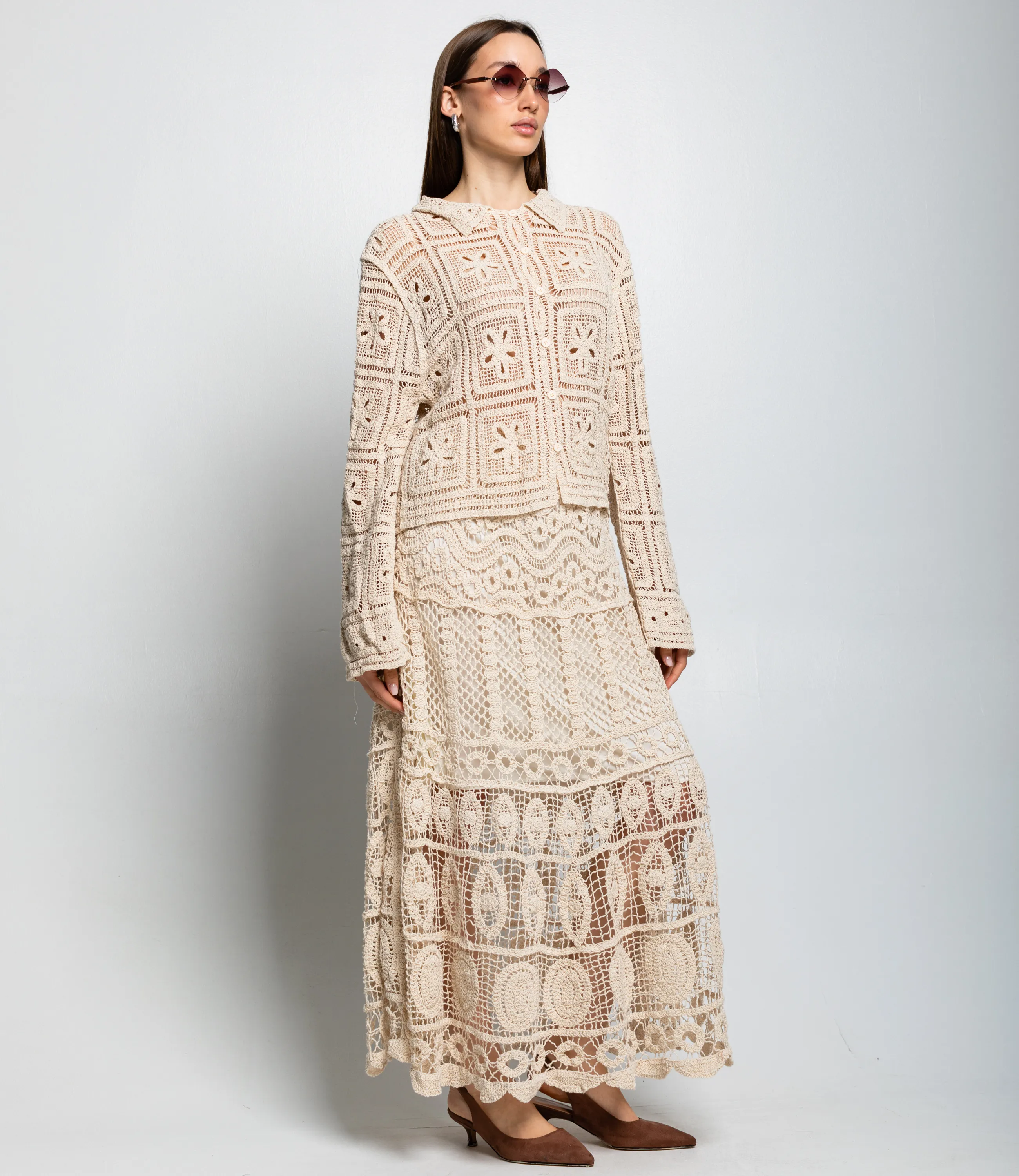 Костюм #КТ309 (5), бежевый - фото 3