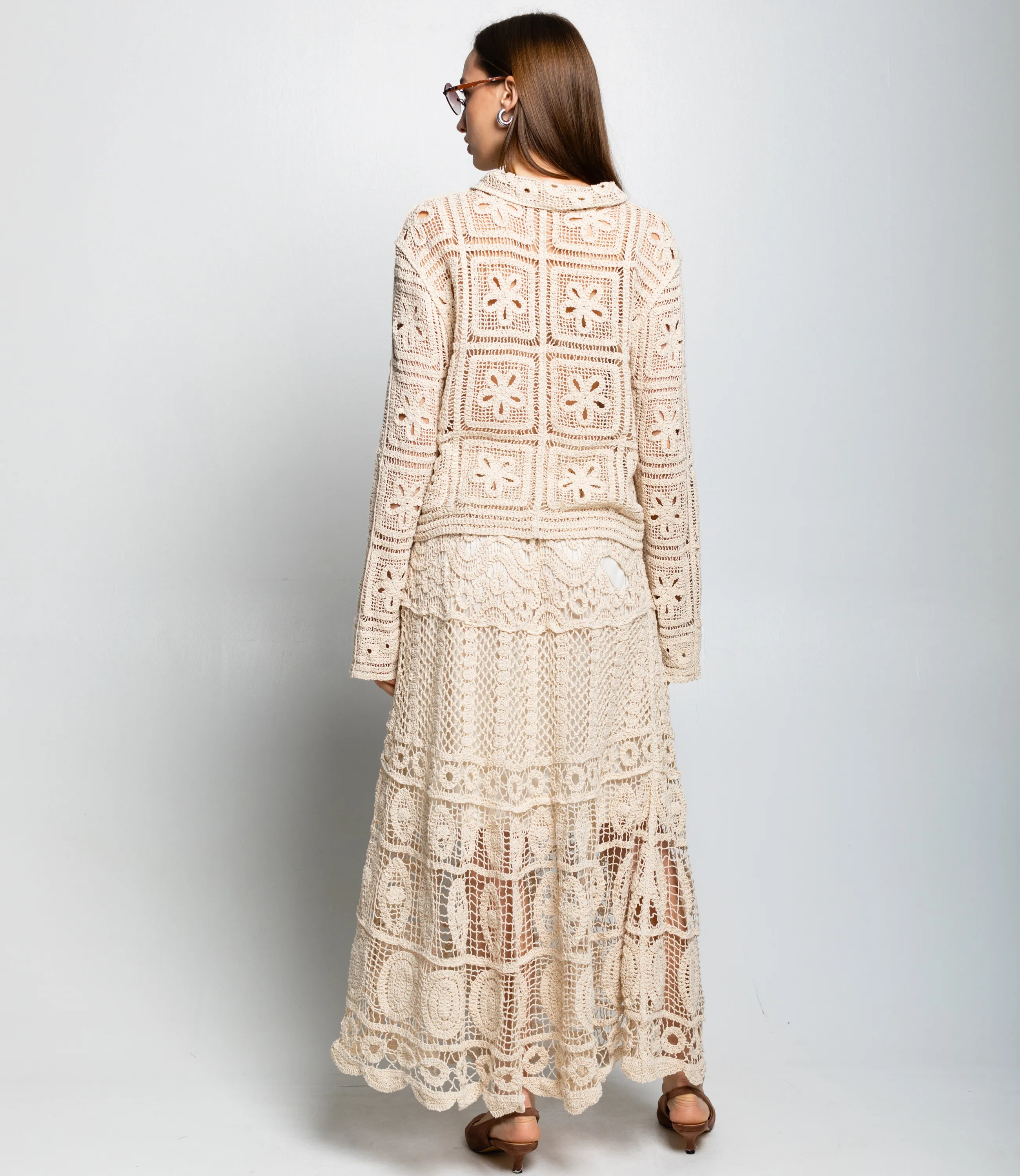 Костюм #КТ309 (5), бежевый - фото 4