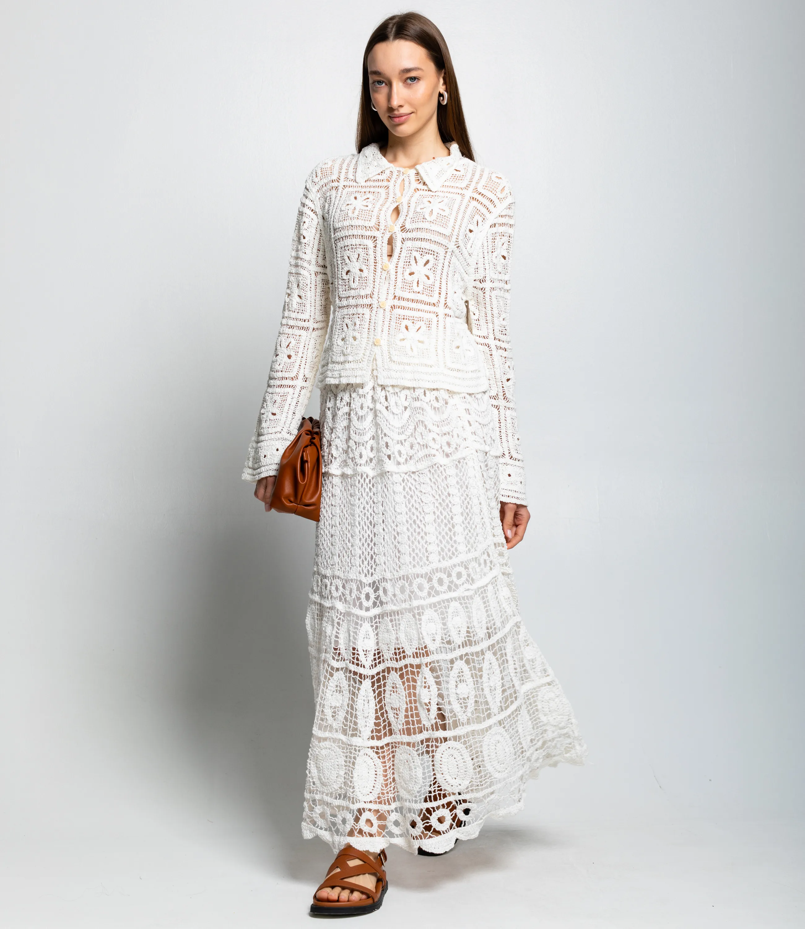 Костюм #КТ309 (5), белый - фото 2