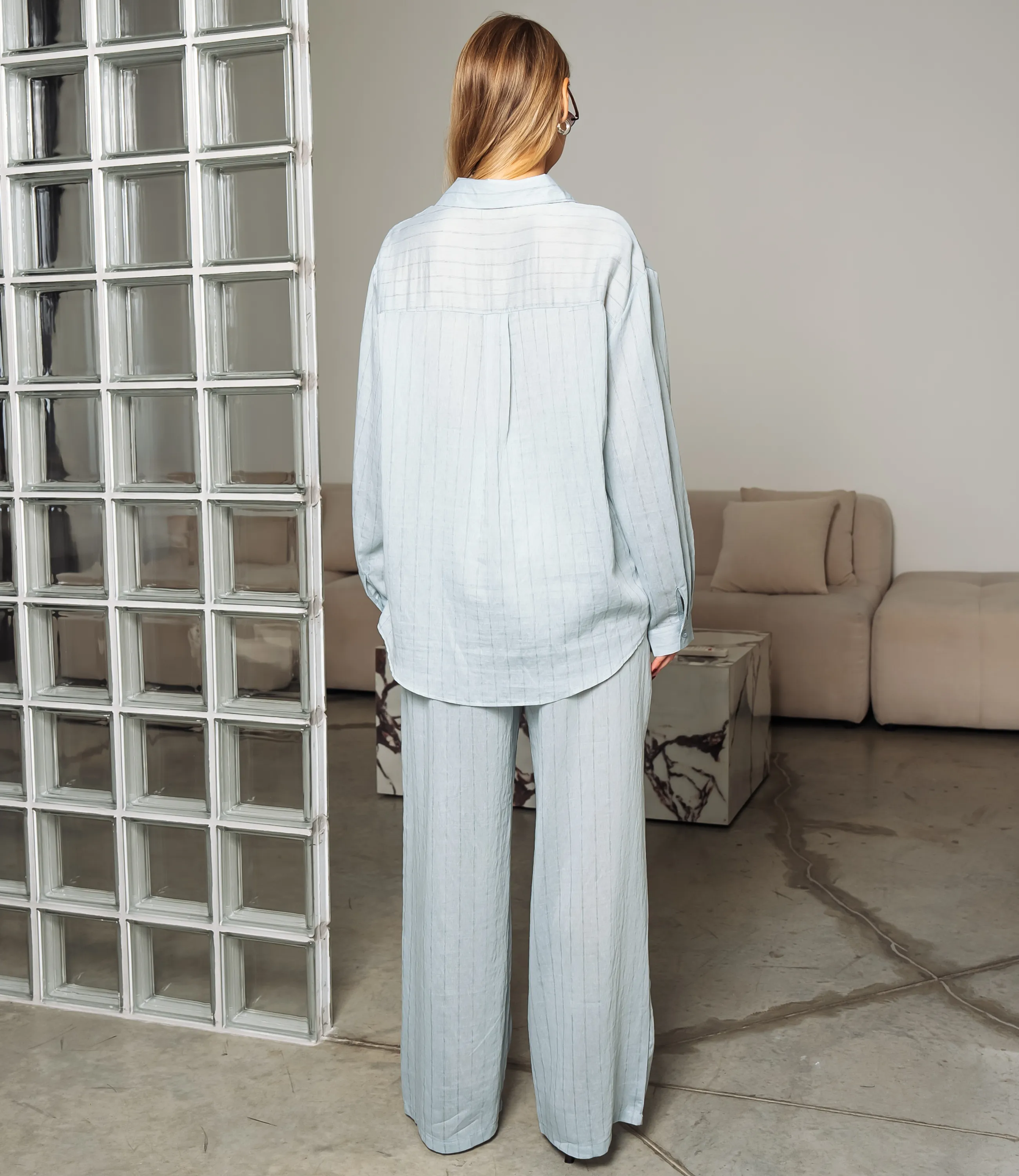 Костюм #КТ807 (6), ментоловый - фото 3