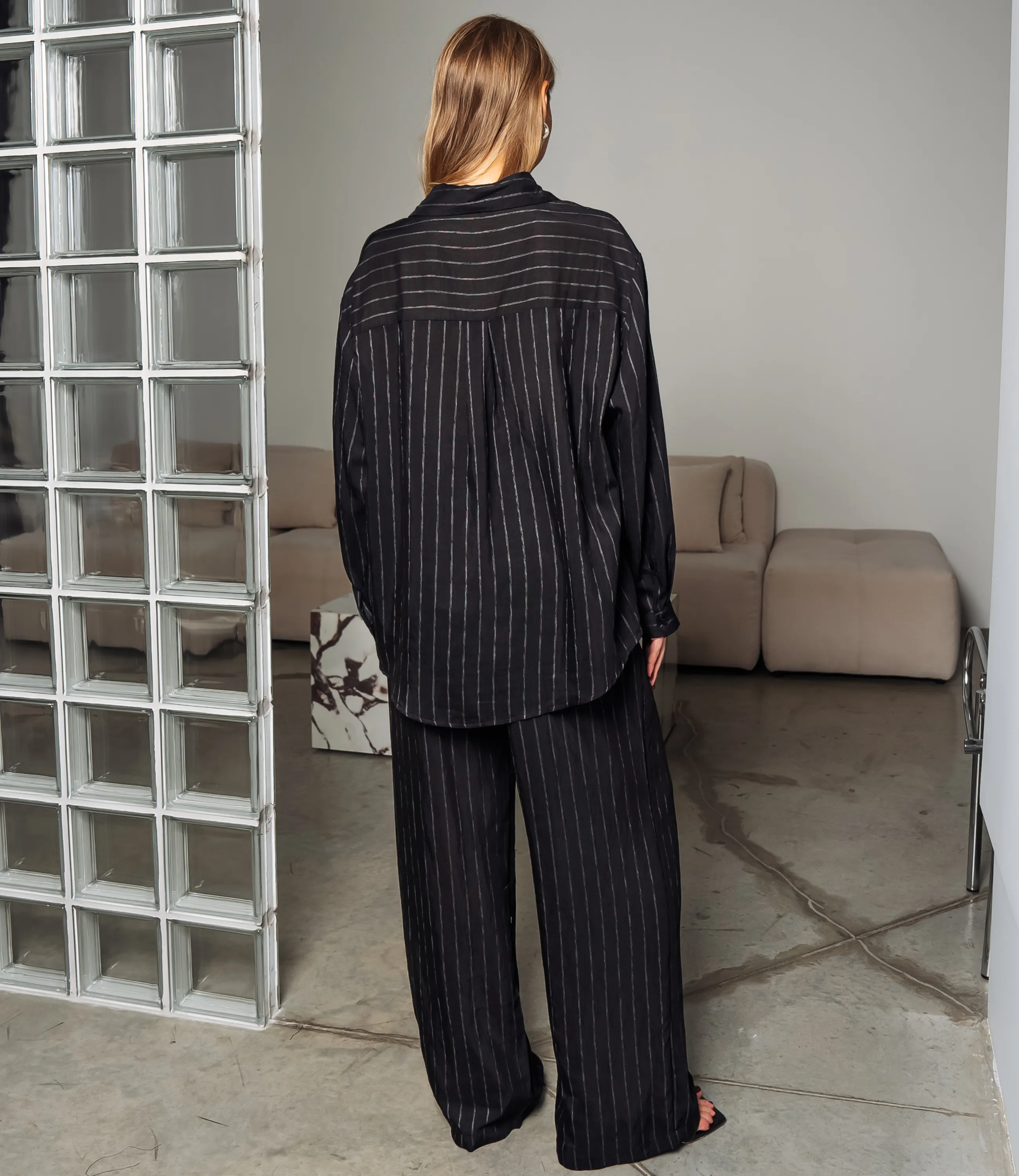 Костюм #КТ807 (6), чёрный - фото 3