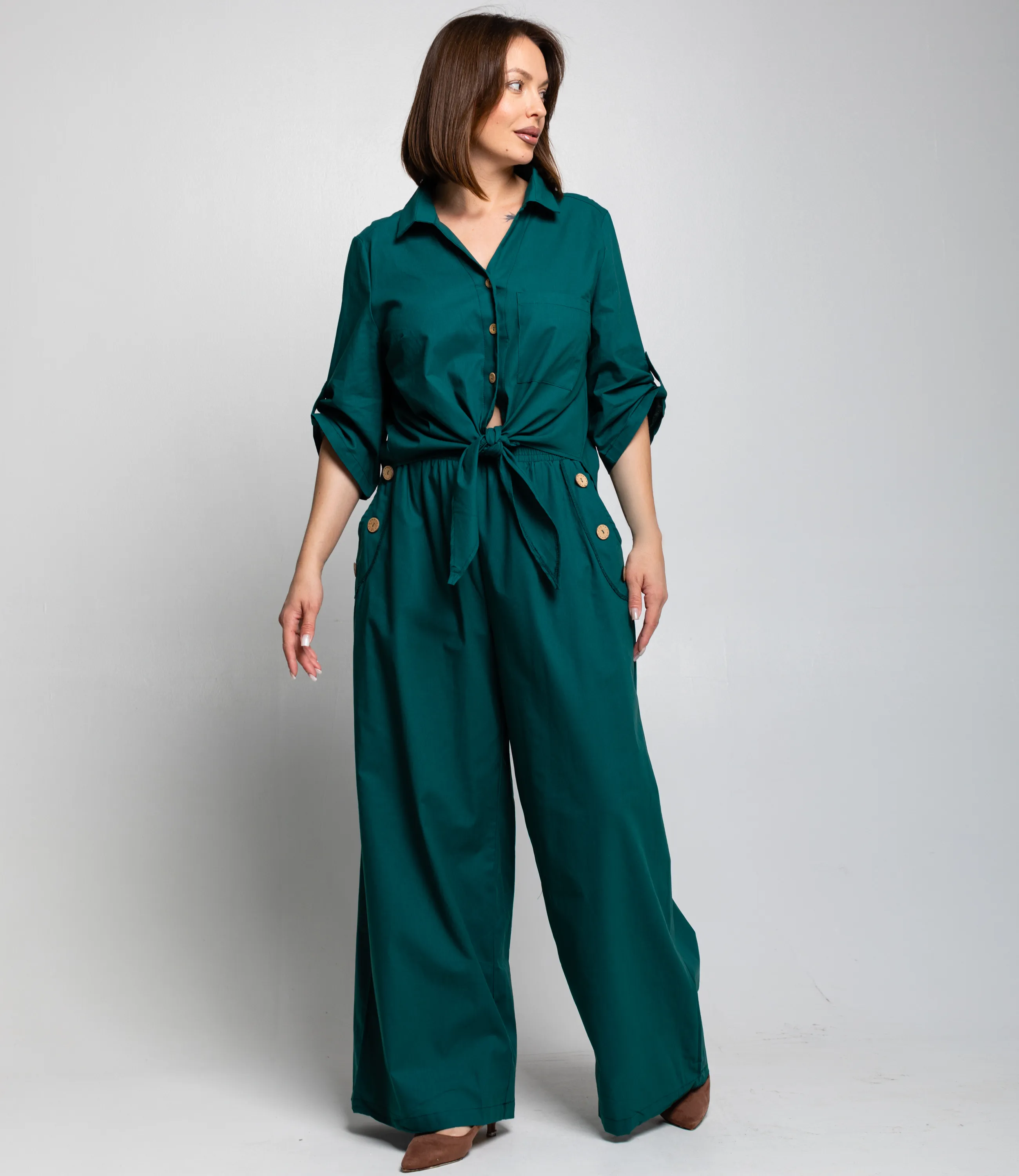 Костюм #ОКТ095013, морская волна - фото 2