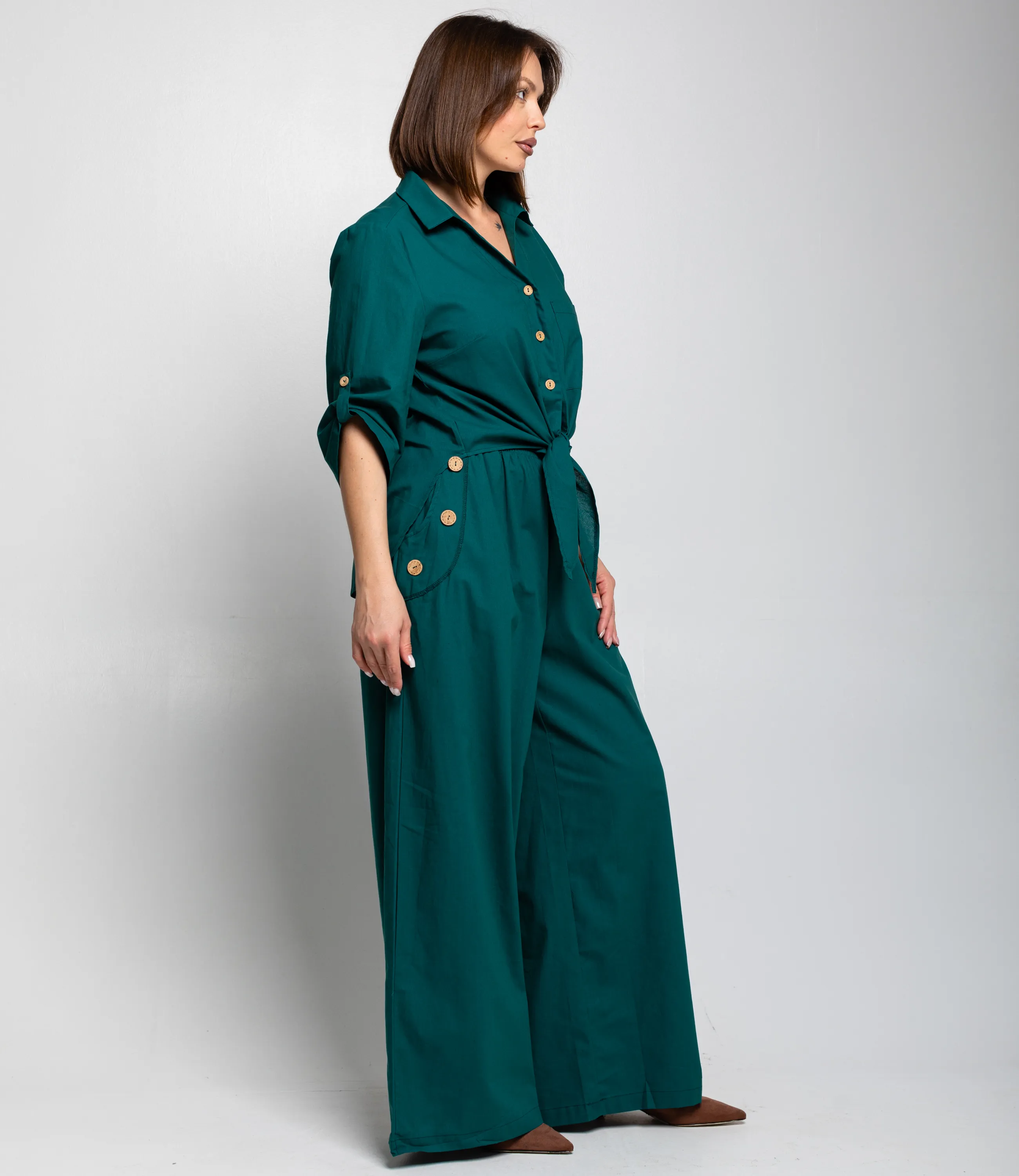 Костюм #ОКТ095013, морская волна - фото 3