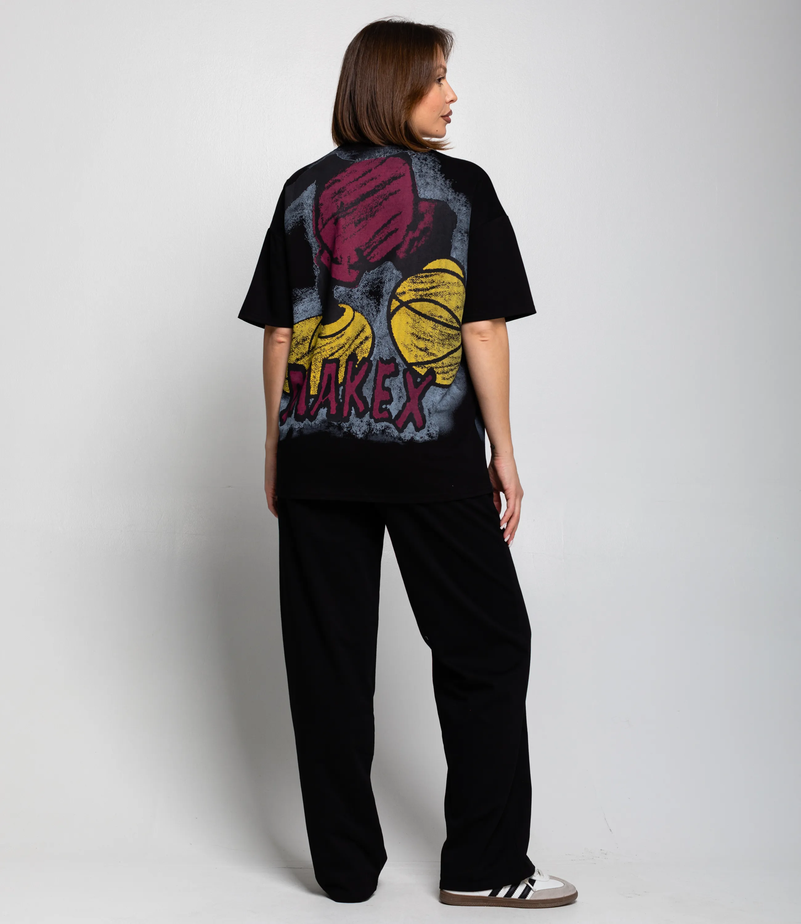 Спортивный костюм #КТ2654, чёрный - фото 4