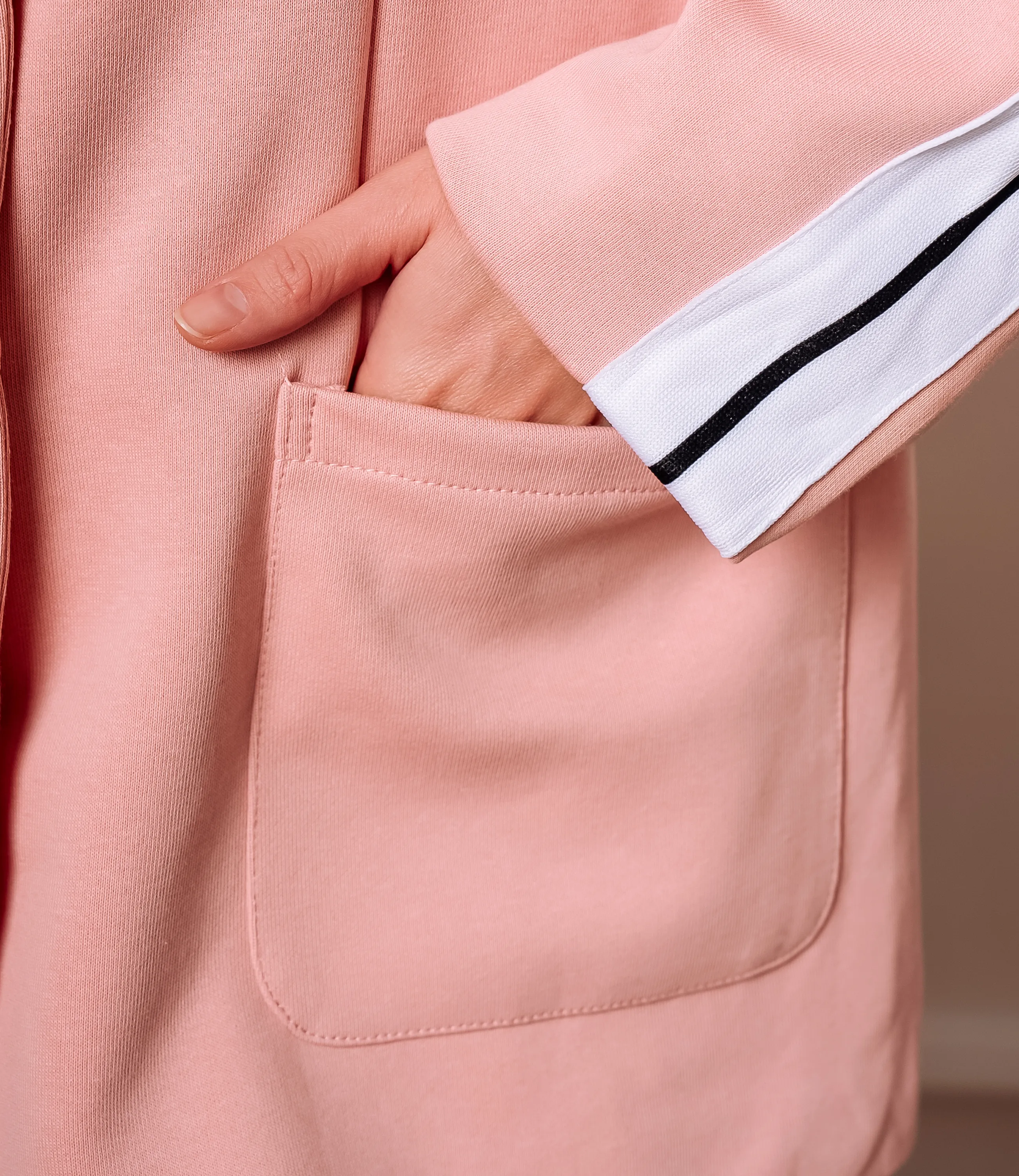 Костюм #ОКТ205001, пудровый - фото 5