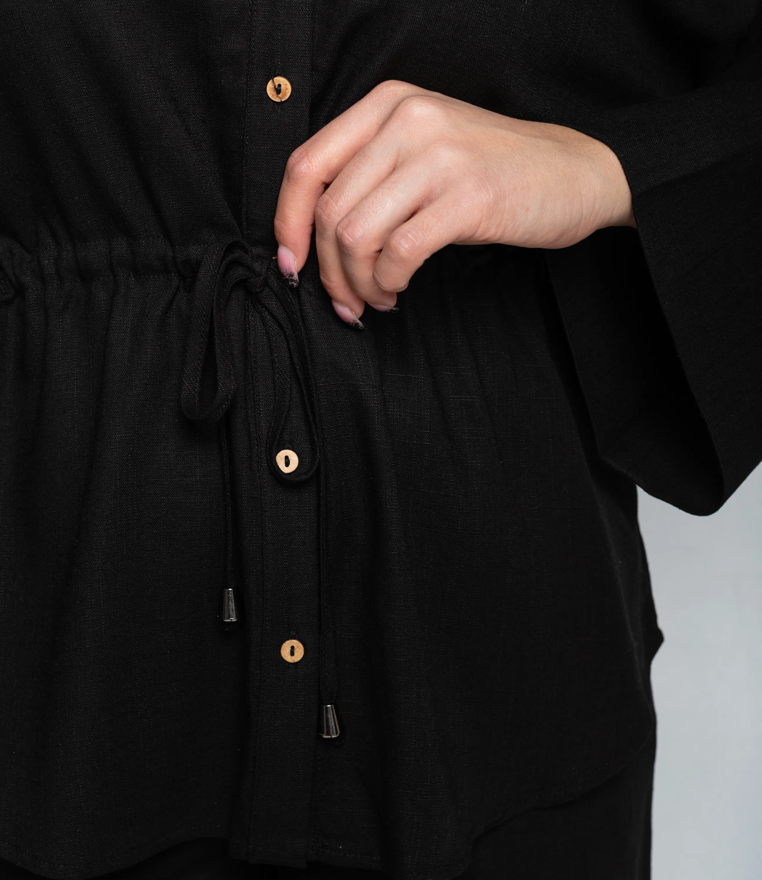 Костюм #ОКТ215002, чёрный - фото 5